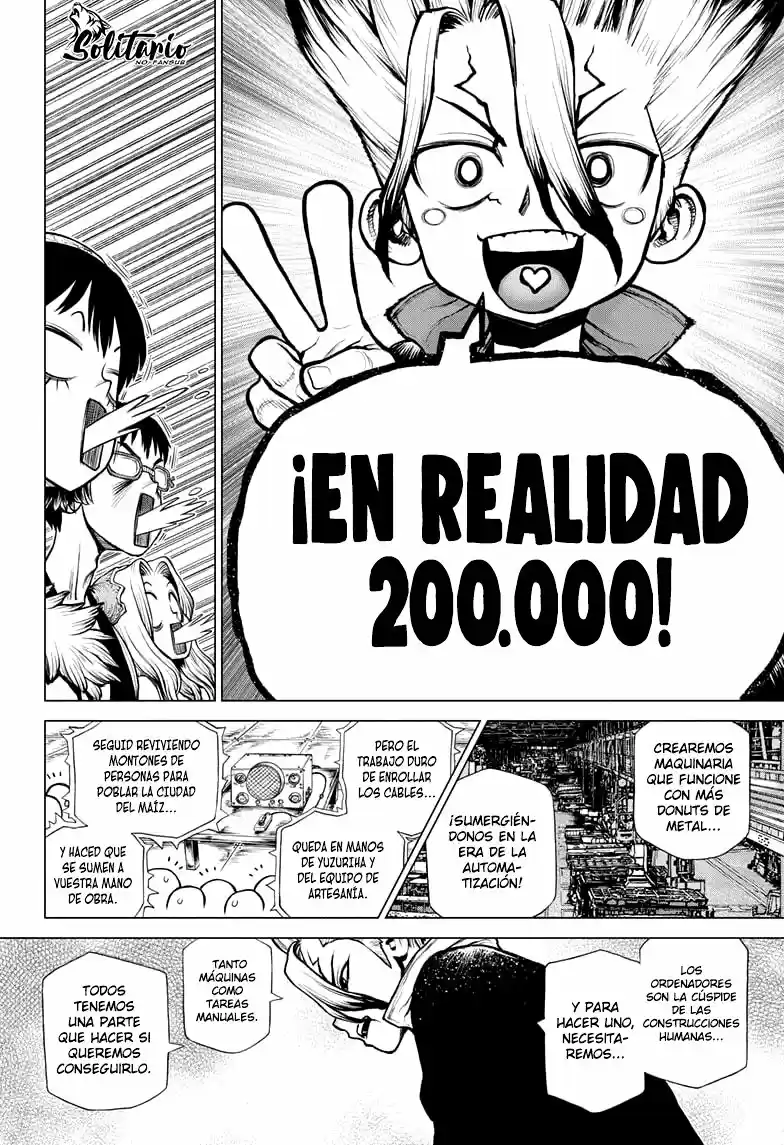 Dr.Stone capítulo 206, página 22