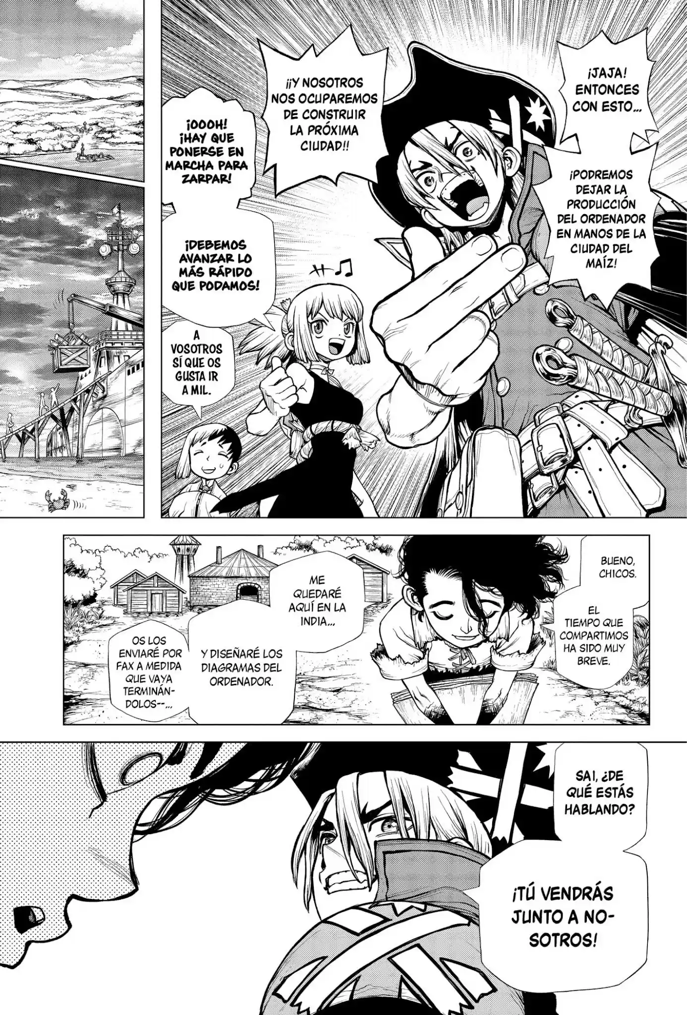 Dr.Stone capítulo 207, página 5