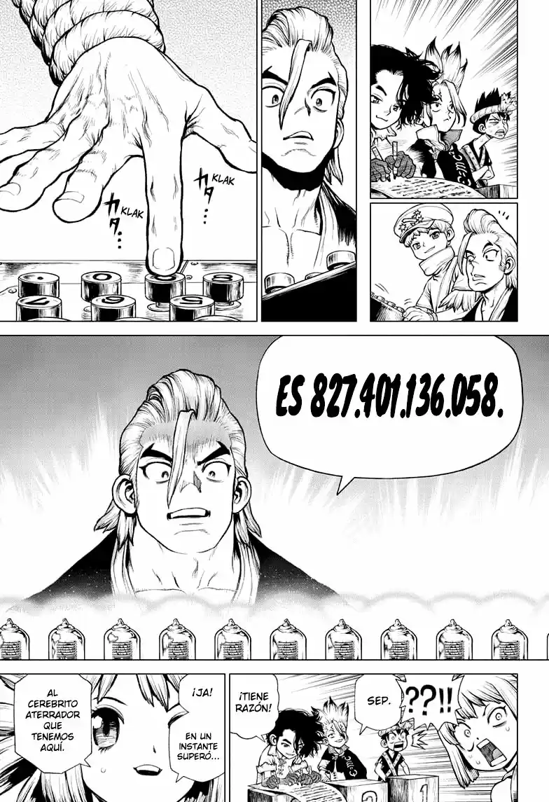 Dr.Stone capítulo 208, página 17