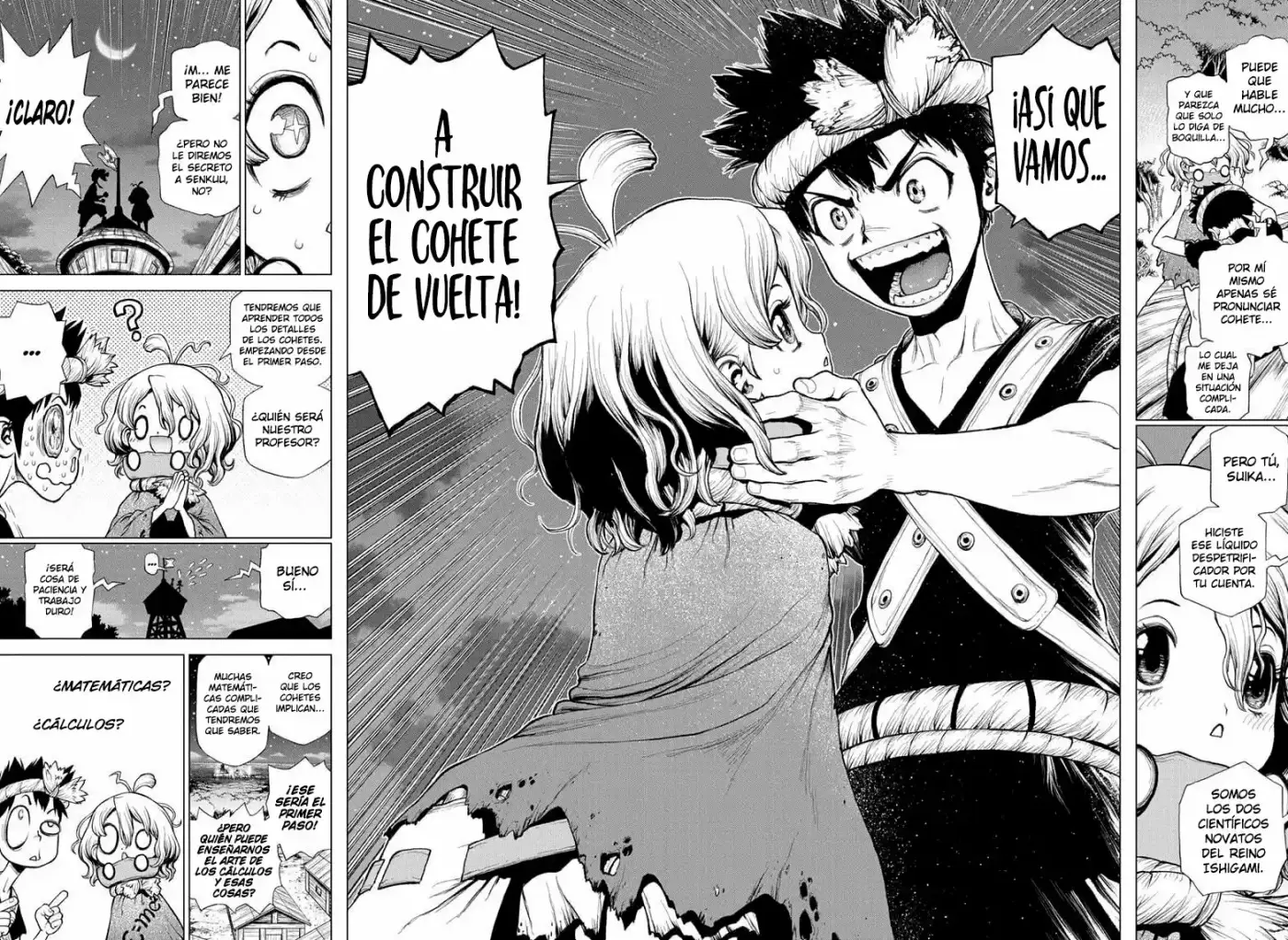 Dr.Stone capítulo 210, página 17