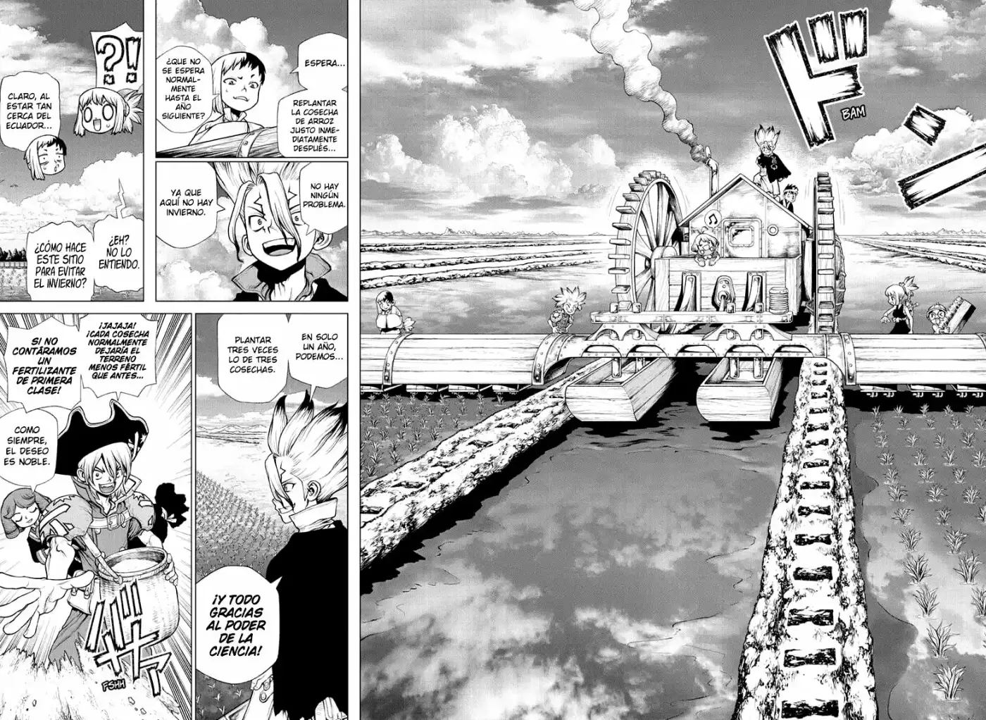 Dr.Stone capítulo 211, página 14