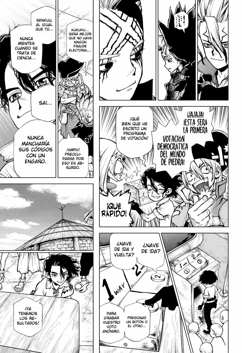 Dr.Stone capítulo 217, página 15