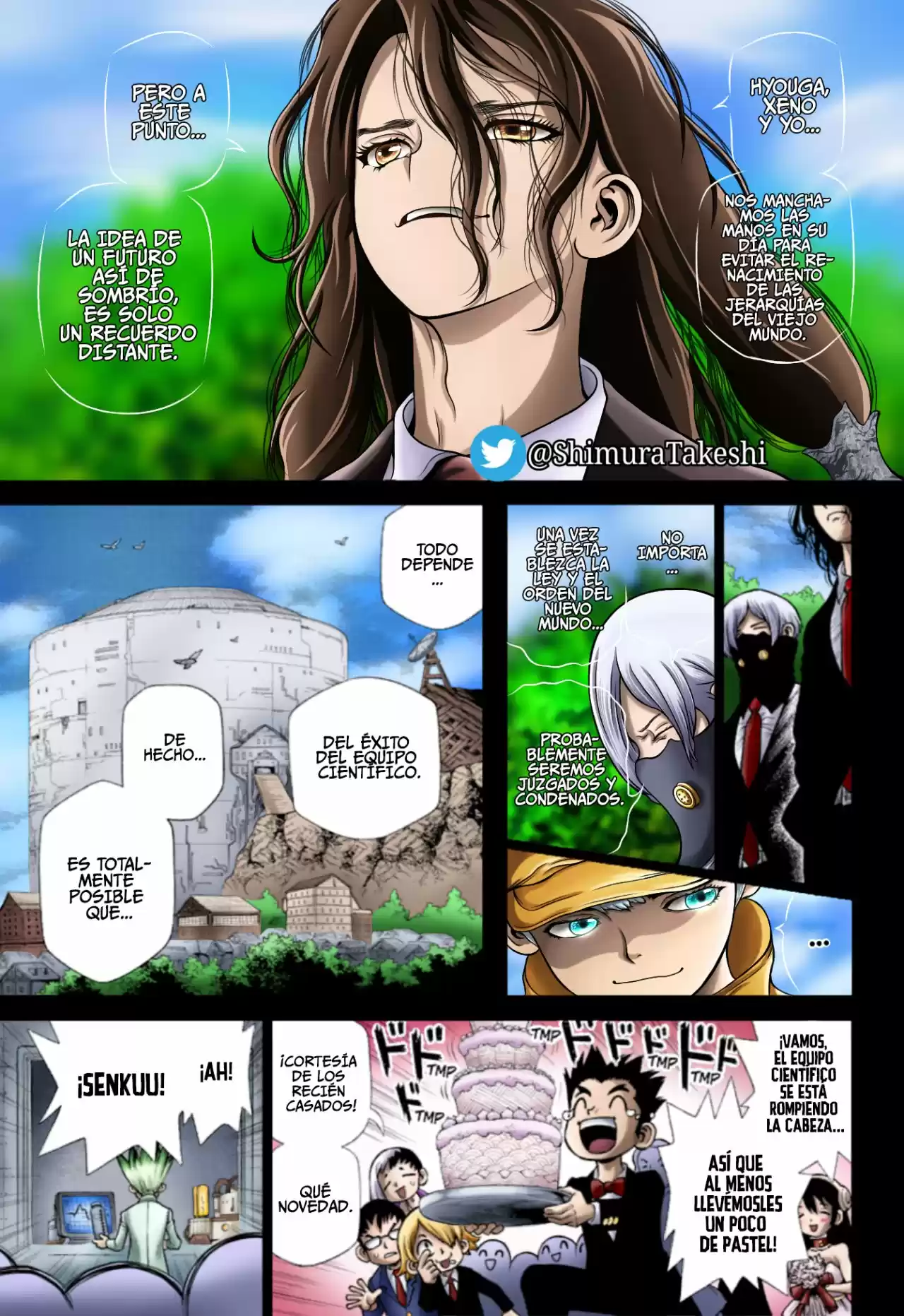 Dr.Stone capítulo 232.10, página 14