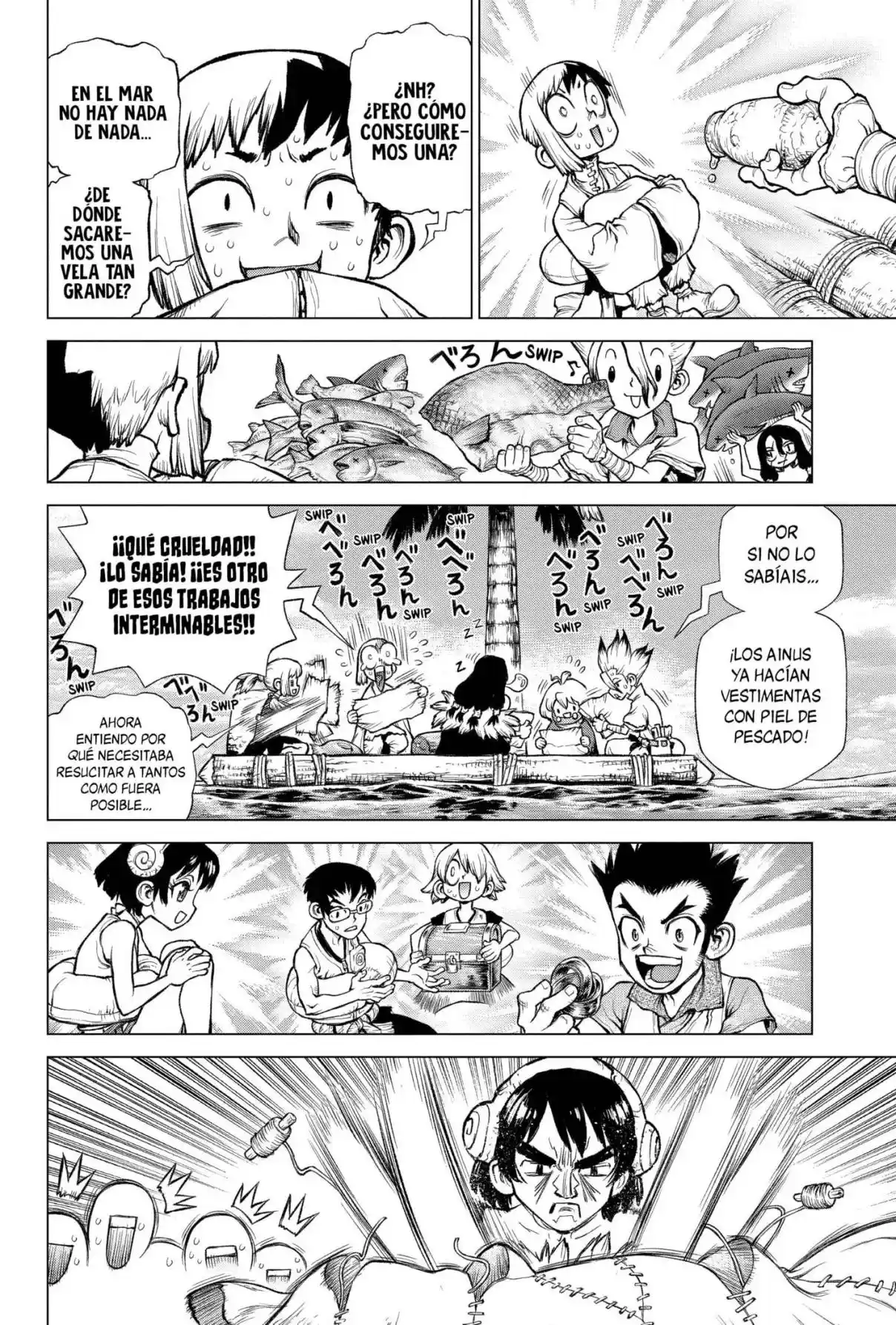 Dr.Stone capítulo 232.2, página 40