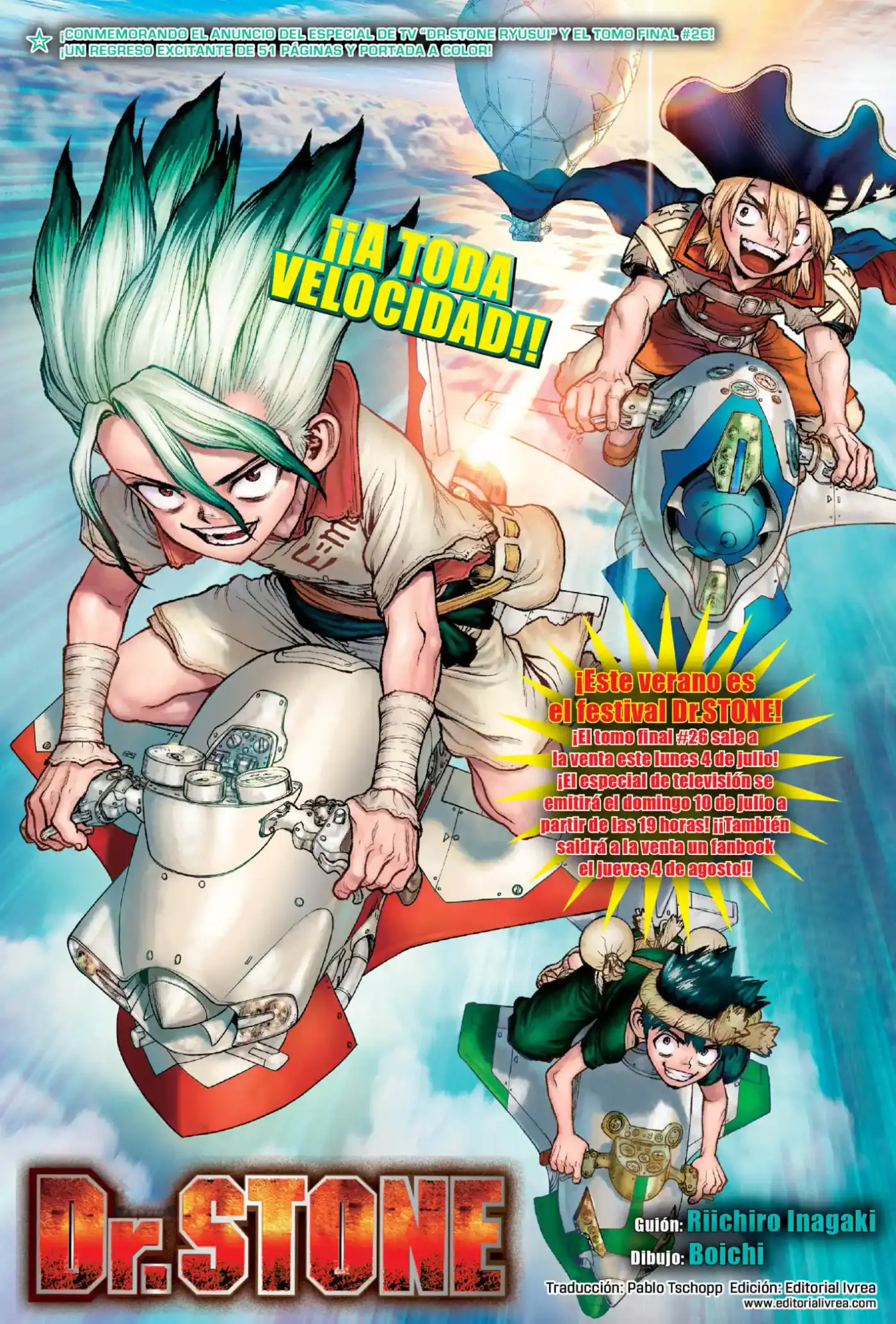 Dr.Stone capítulo 233.5, página 1