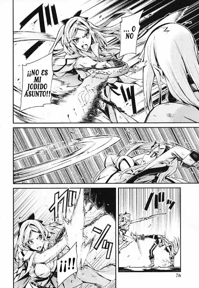 Drag-On Dragoon Utahime Five capítulo 13, página 9