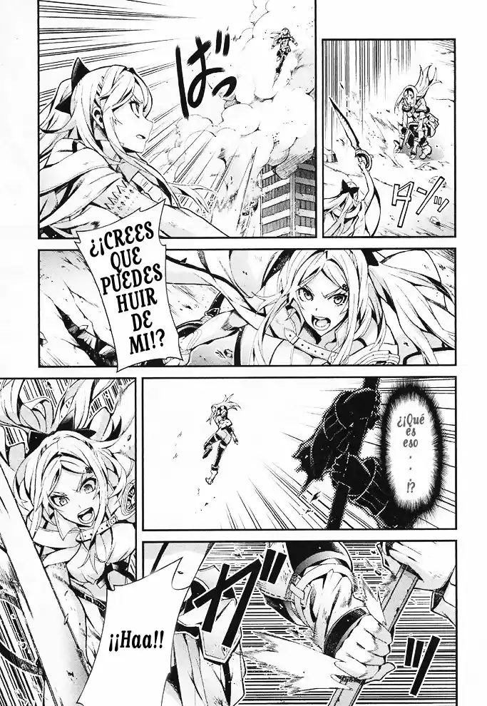 Drag-On Dragoon Utahime Five capítulo 13, página 10