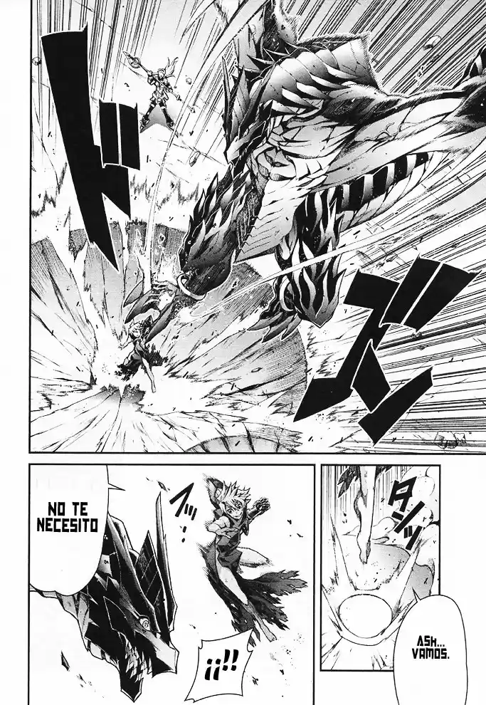 Drag-On Dragoon Utahime Five capítulo 13, página 27