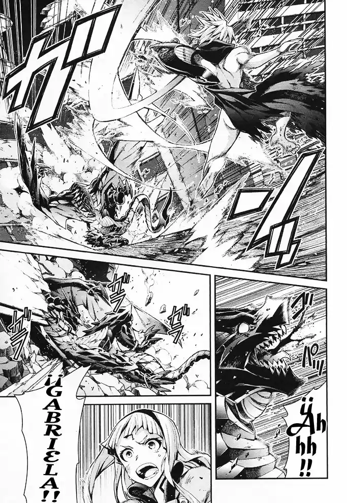 Drag-On Dragoon Utahime Five capítulo 13, página 28