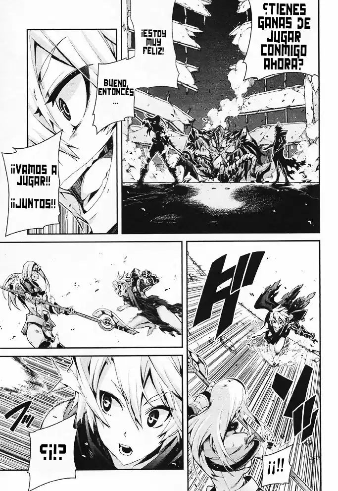 Drag-On Dragoon Utahime Five capítulo 13, página 30