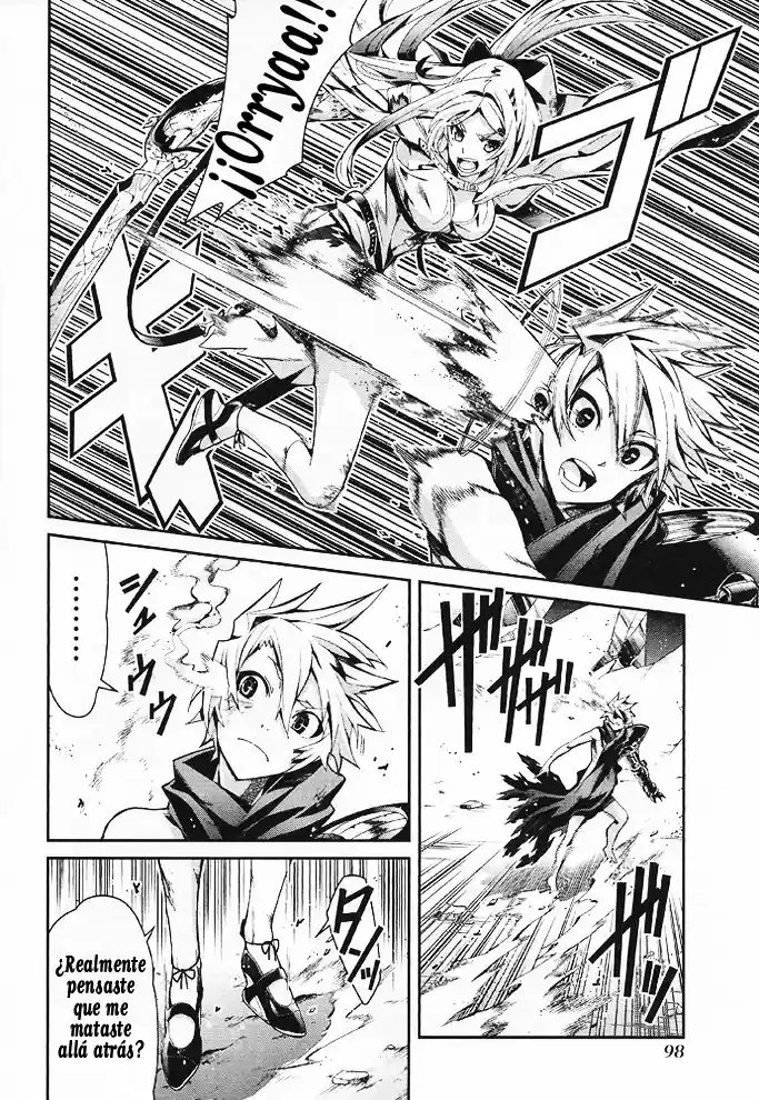 Drag-On Dragoon Utahime Five capítulo 13, página 31