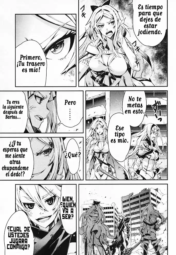 Drag-On Dragoon Utahime Five capítulo 13, página 32