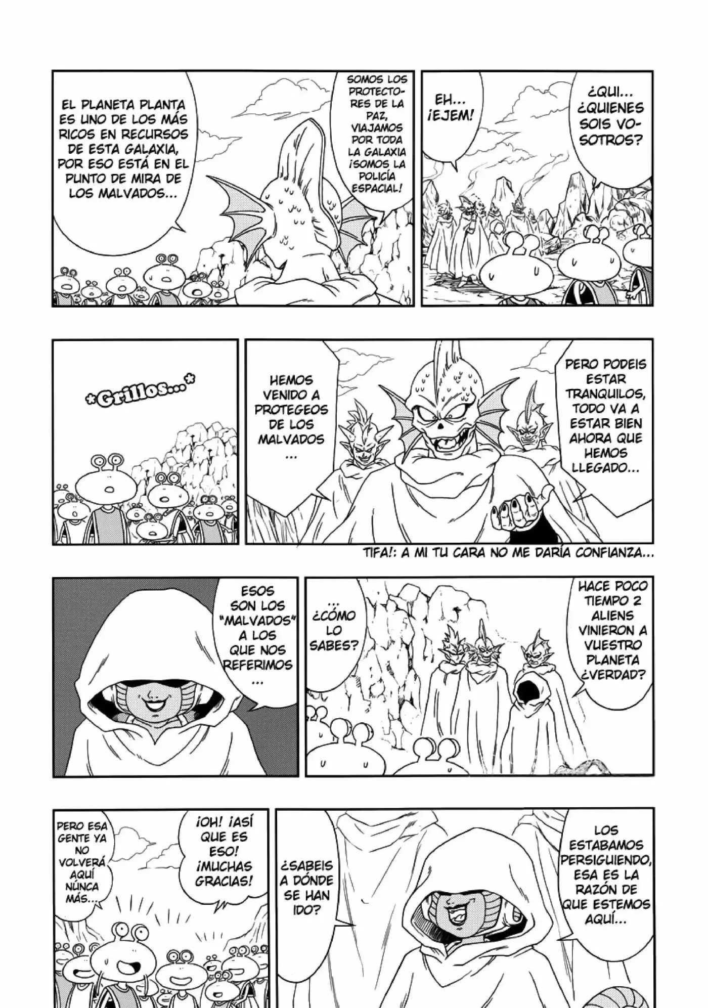 Dragon Ball Bardock capítulo 0.2, página 5