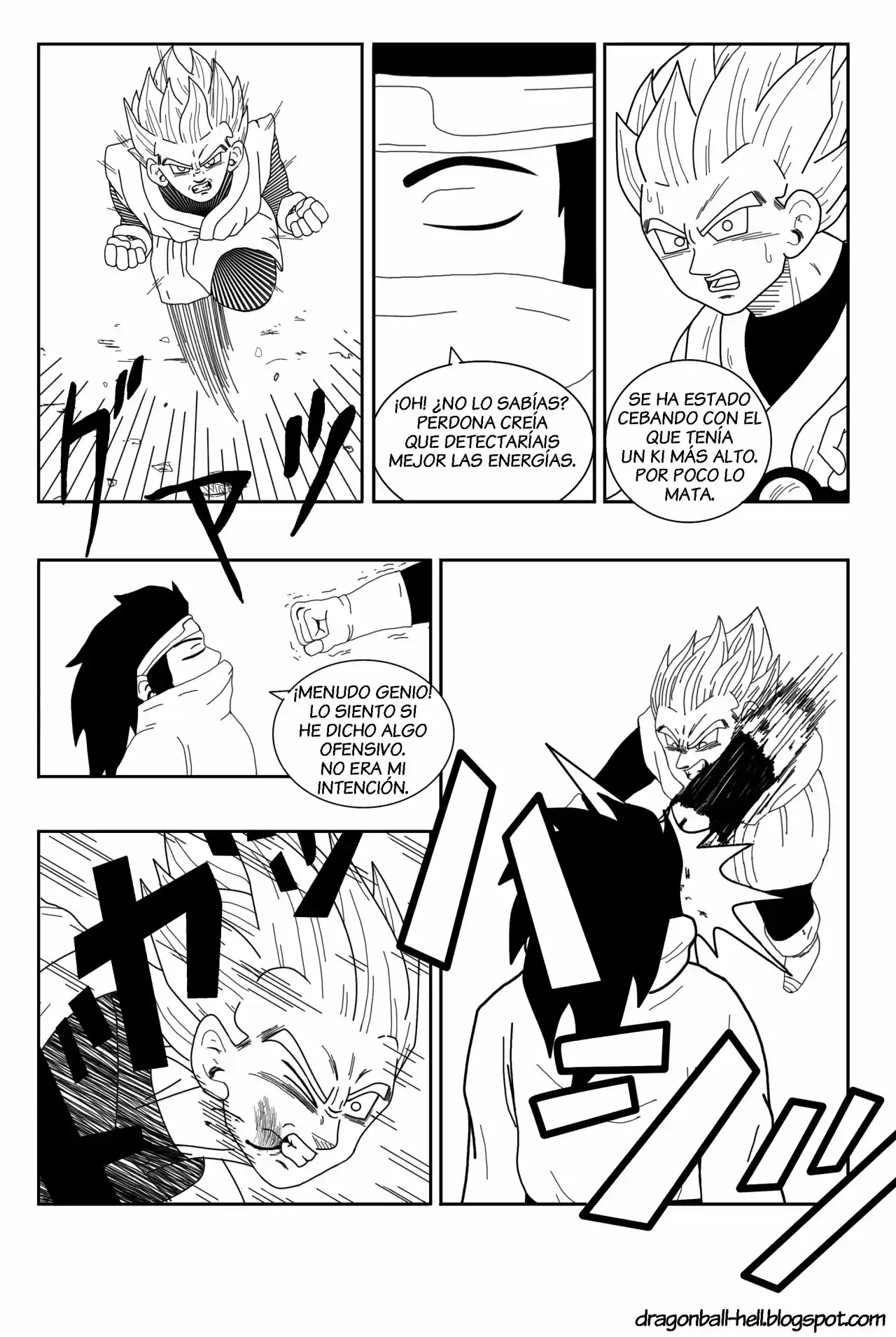 Dragon Ball Hell capítulo 10, página 4