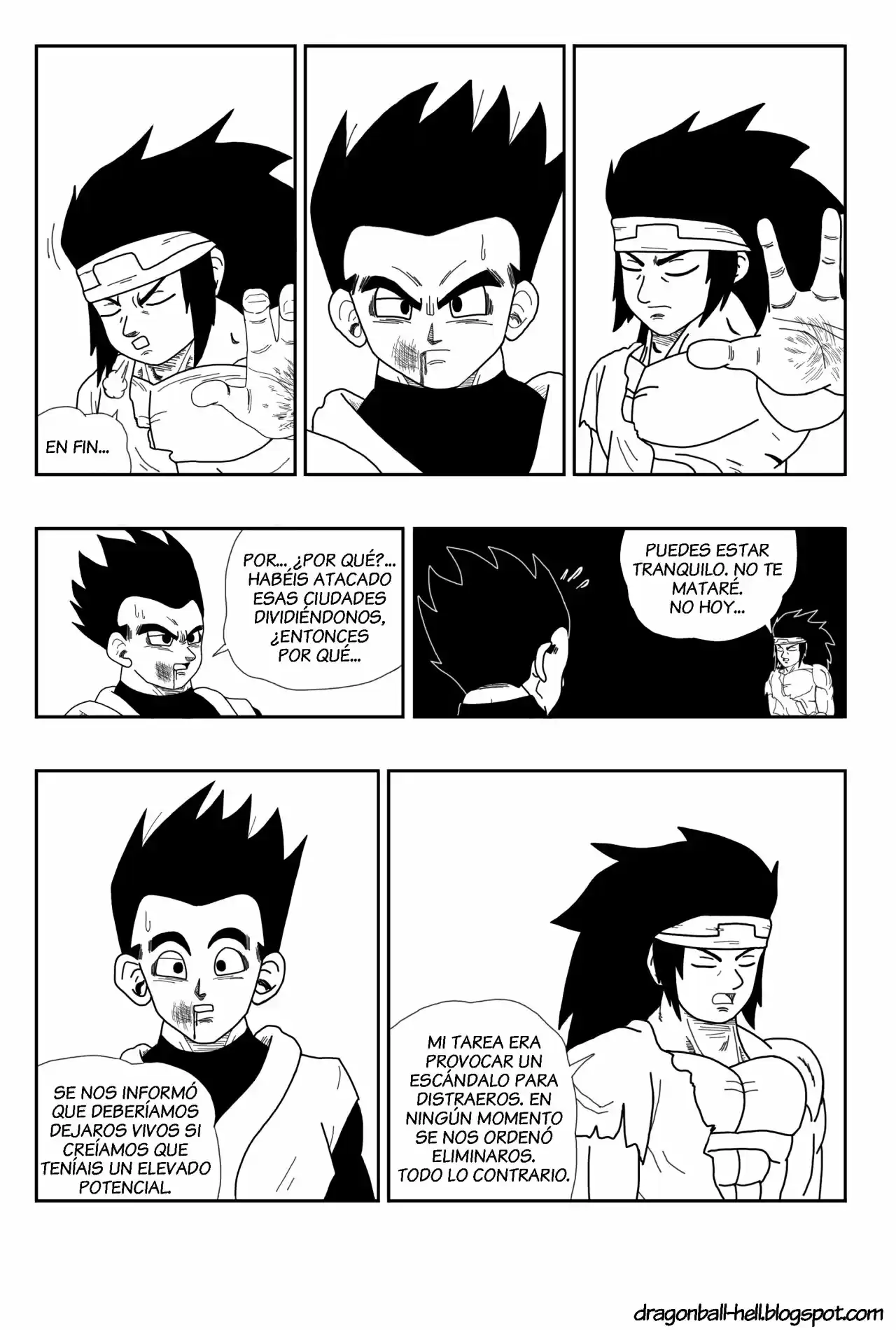 Dragon Ball Hell capítulo 11, página 3