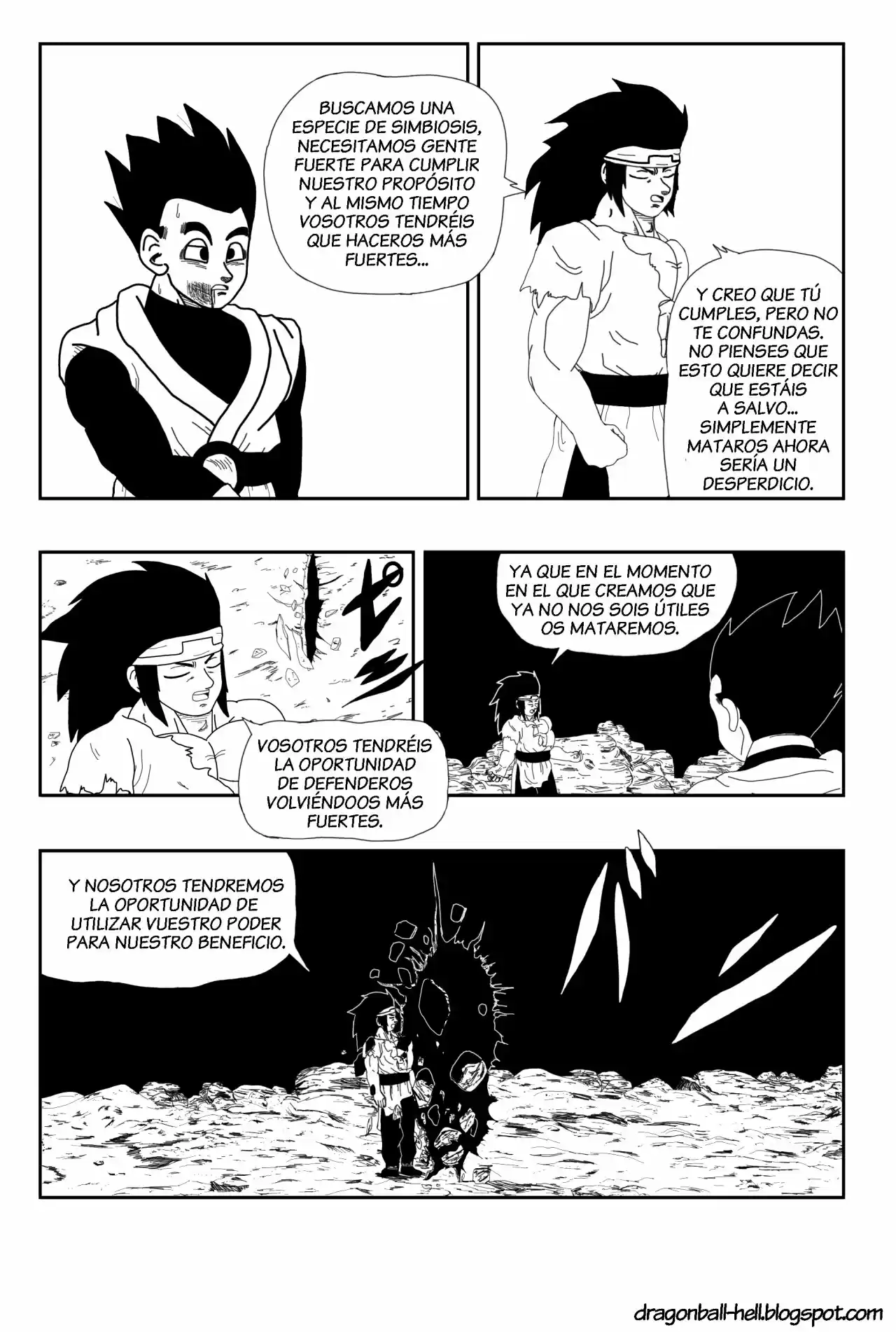 Dragon Ball Hell capítulo 11, página 4