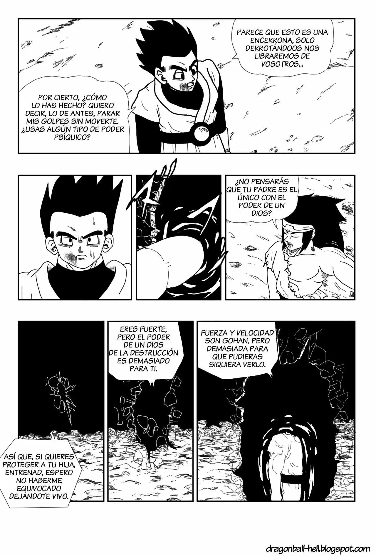 Dragon Ball Hell capítulo 11, página 5