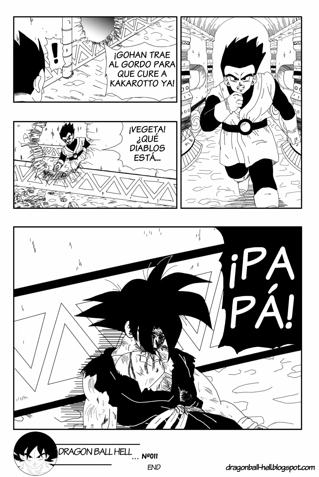 Dragon Ball Hell capítulo 11, página 13
