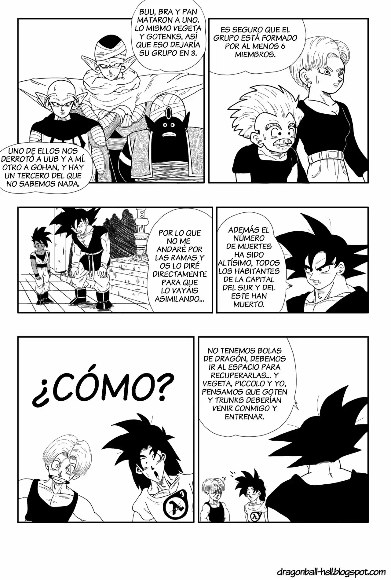 Dragon Ball Hell capítulo 12, página 4