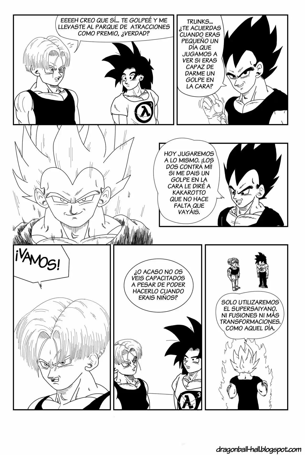 Dragon Ball Hell capítulo 12, página 7