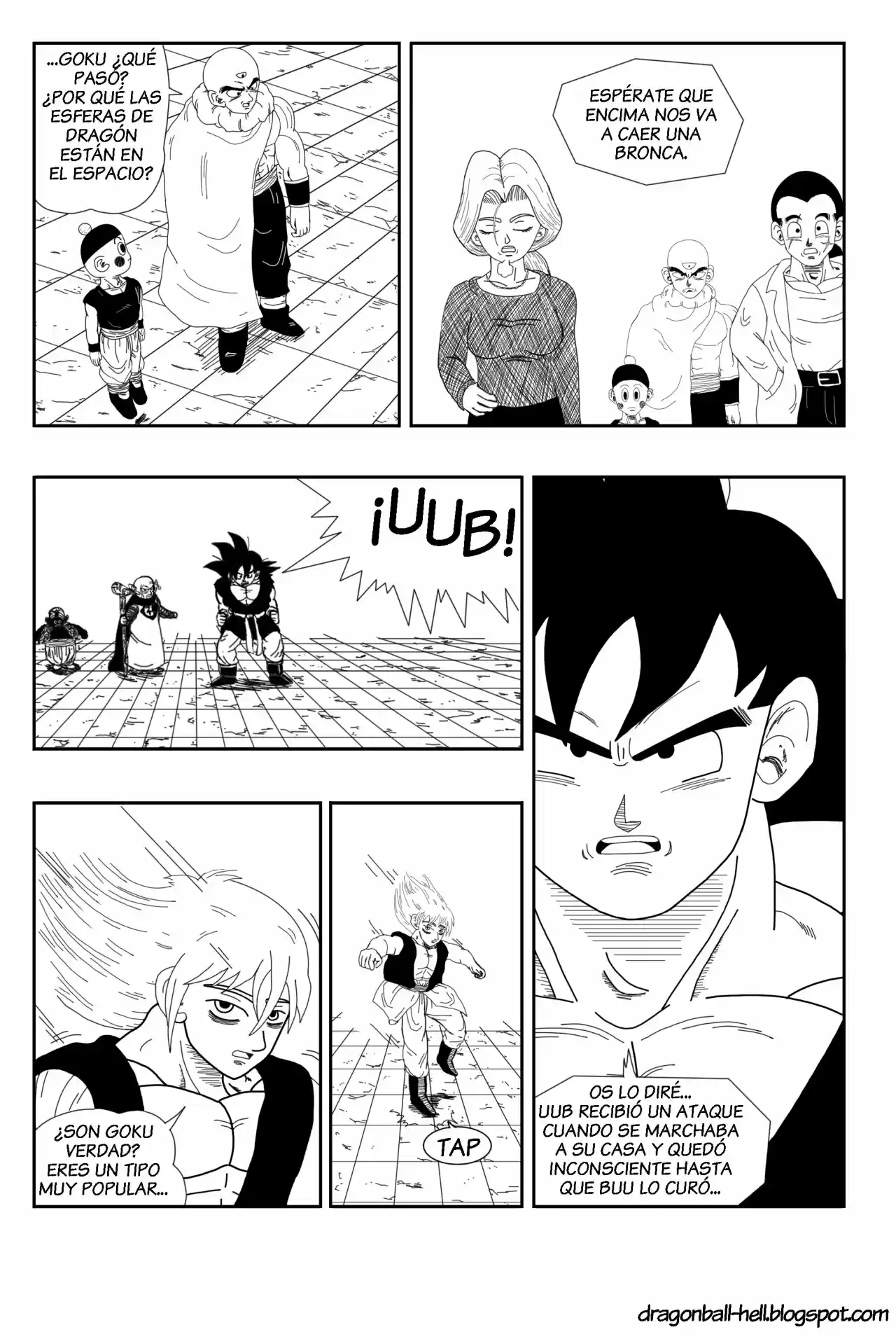 Dragon Ball Hell capítulo 12, página 8