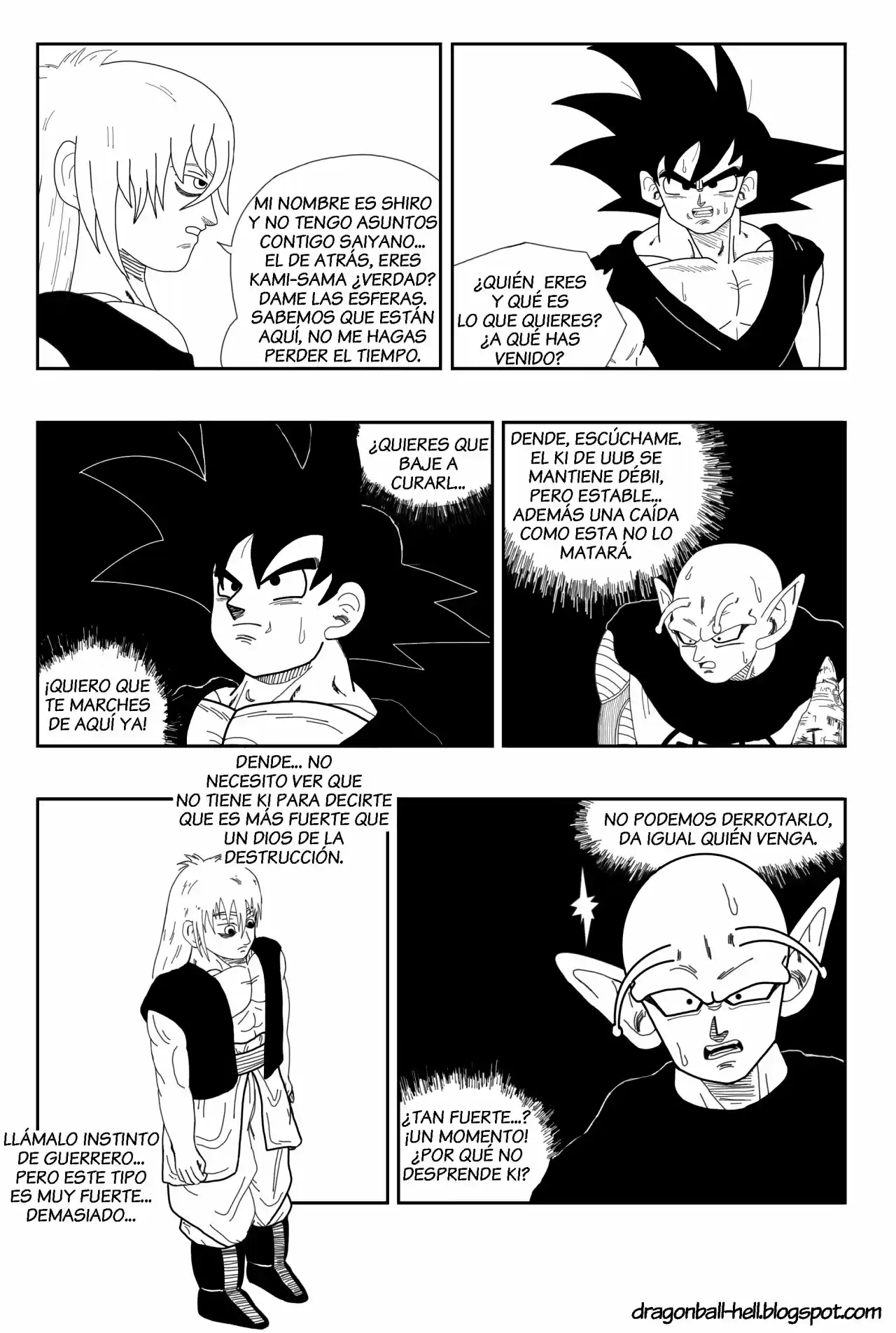 Dragon Ball Hell capítulo 12, página 9