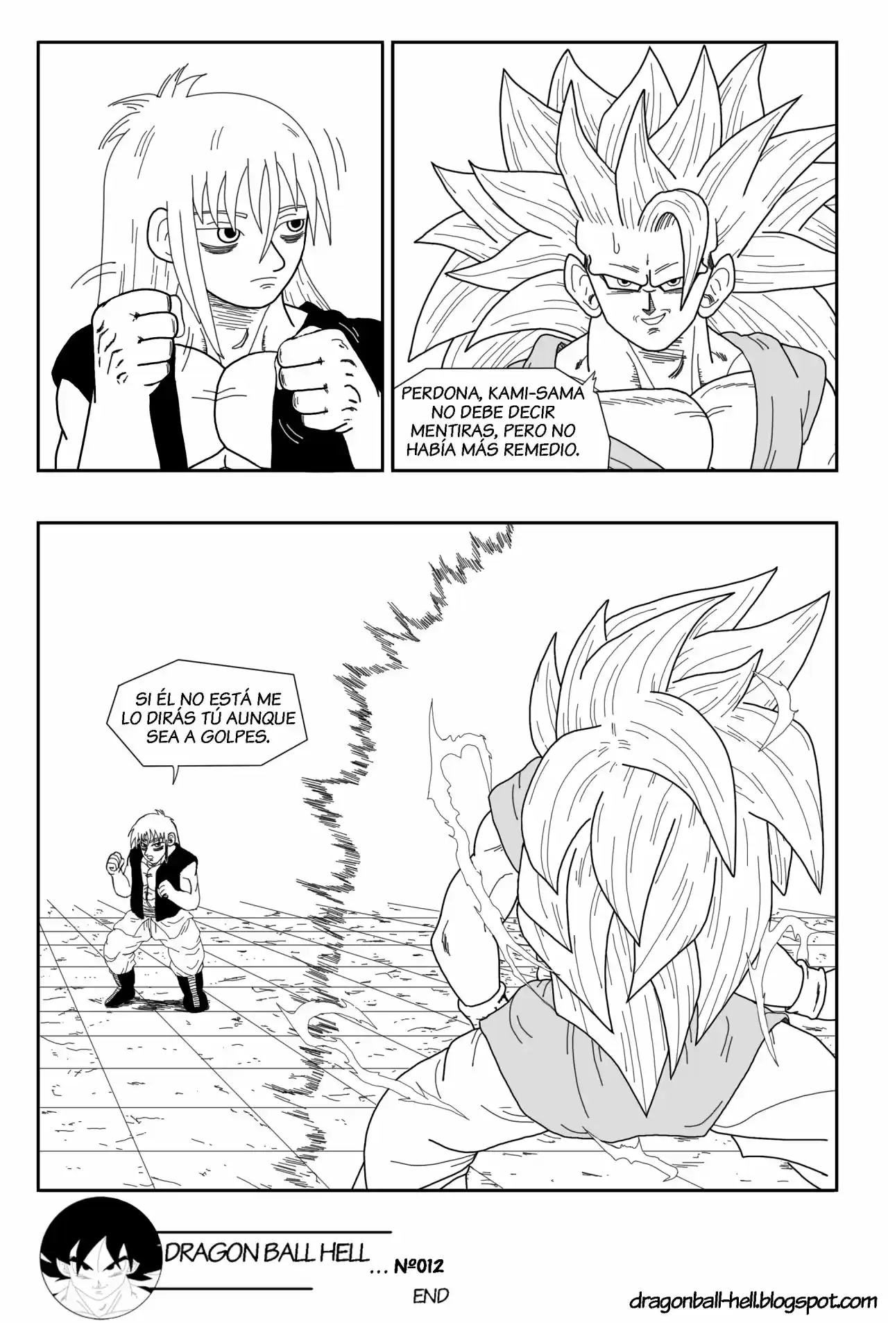 Dragon Ball Hell capítulo 12, página 12