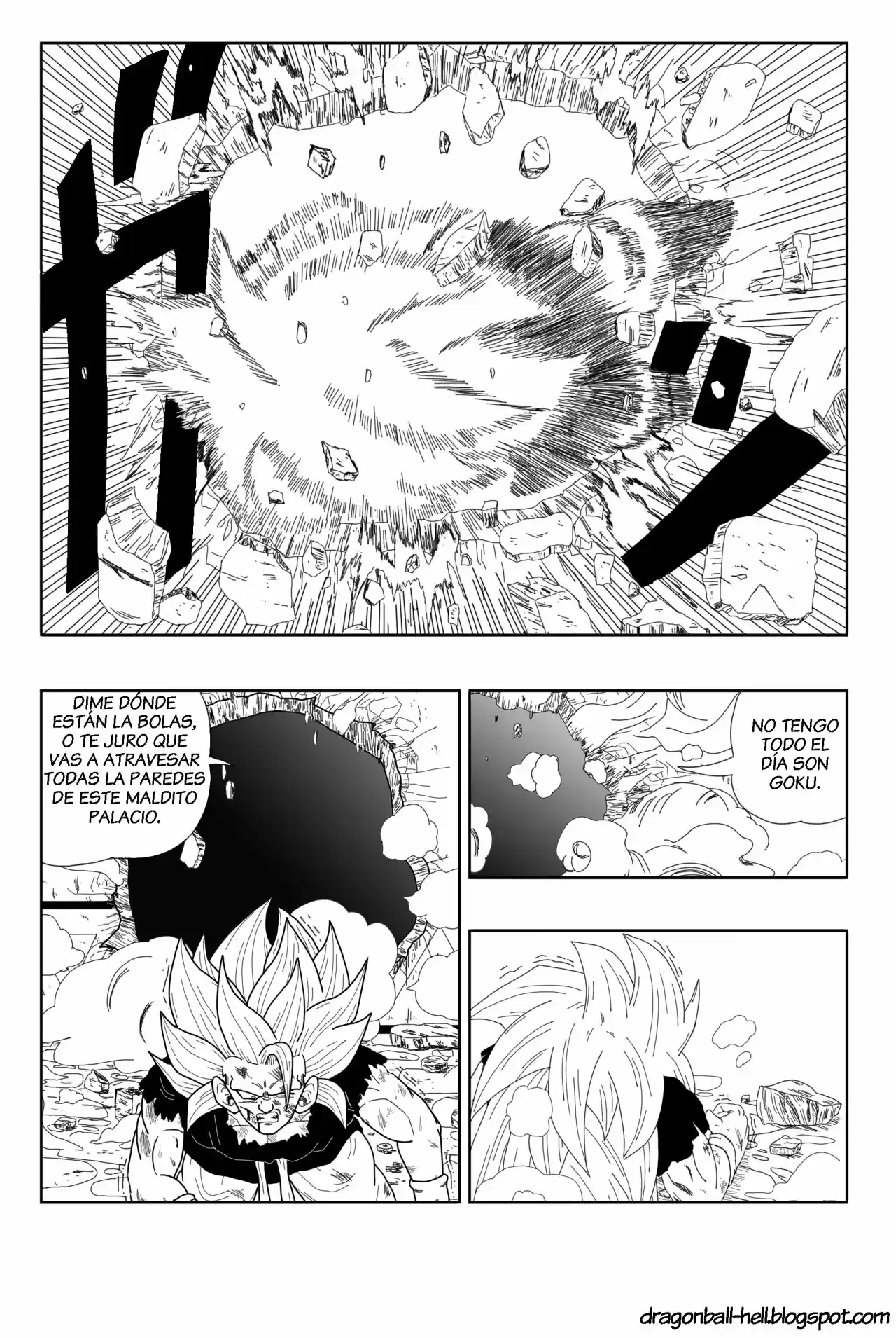 Dragon Ball Hell capítulo 13, página 3