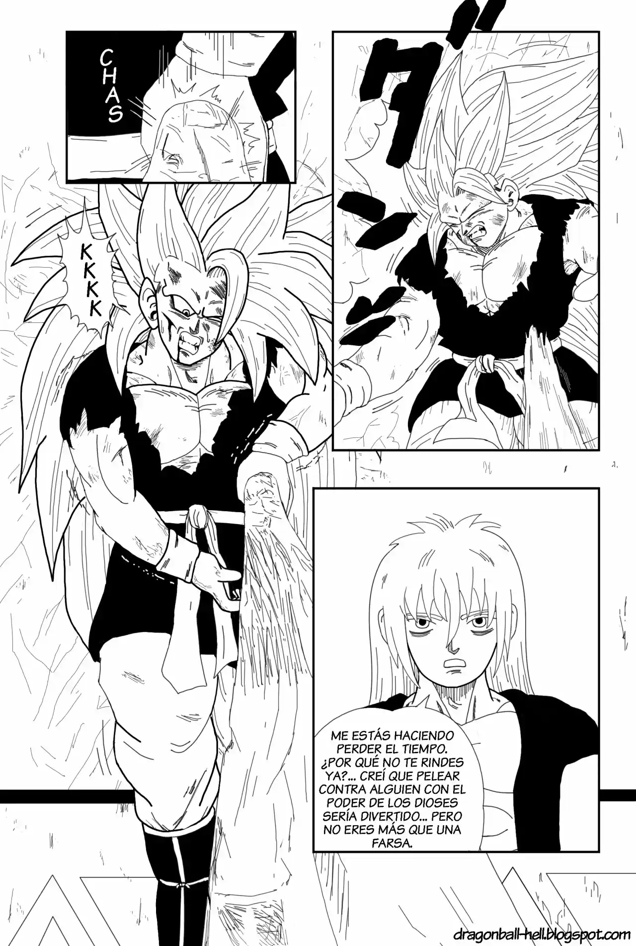 Dragon Ball Hell capítulo 13, página 5