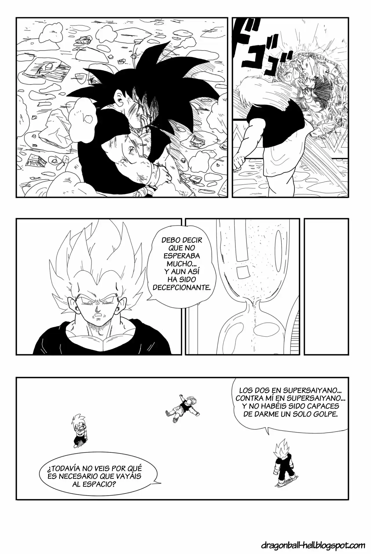 Dragon Ball Hell capítulo 13, página 12