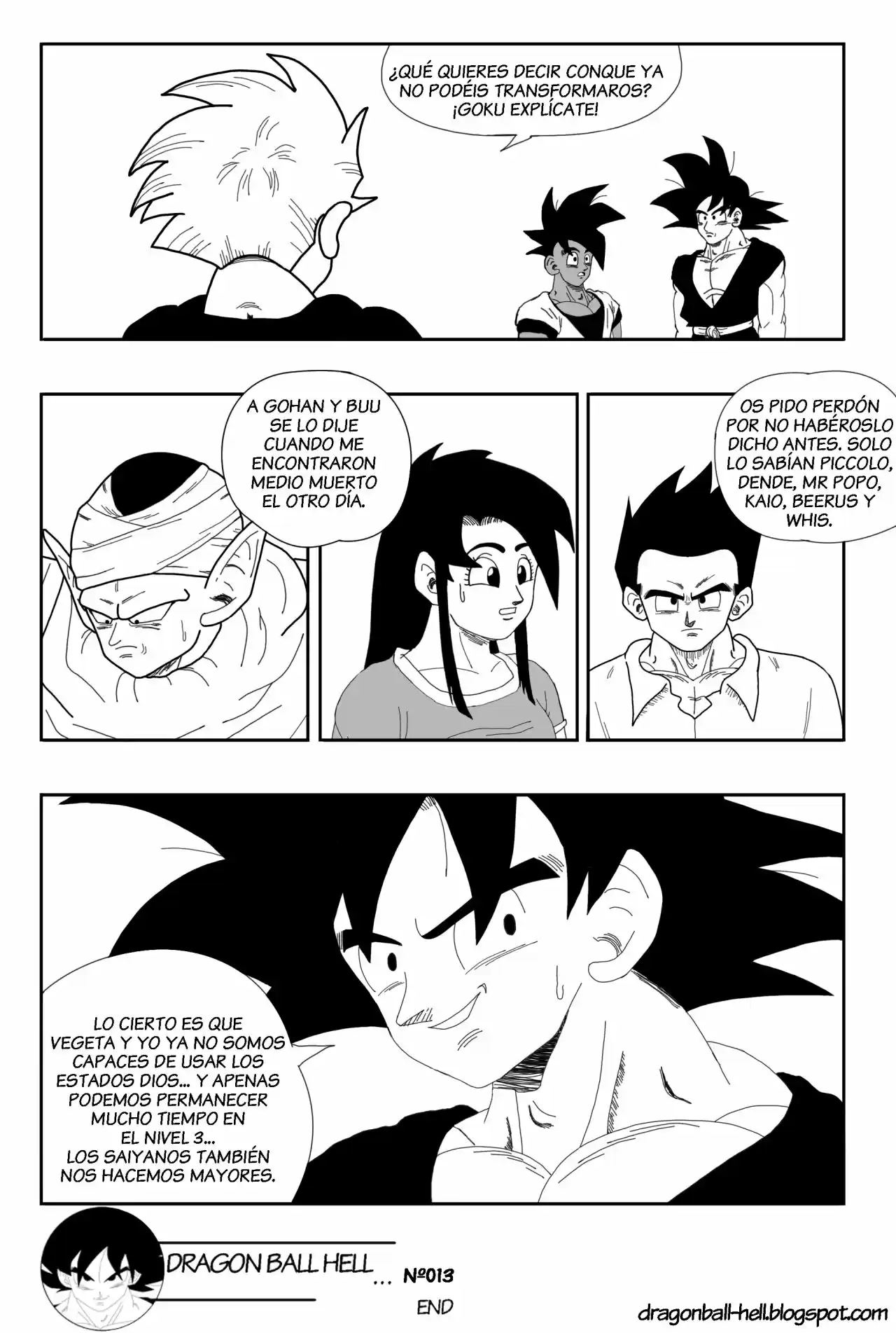 Dragon Ball Hell capítulo 13, página 14