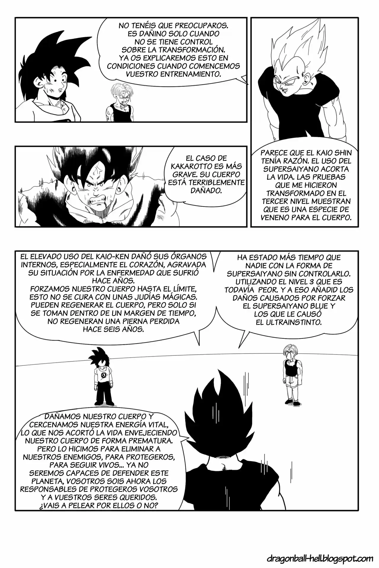 Dragon Ball Hell capítulo 14, página 8