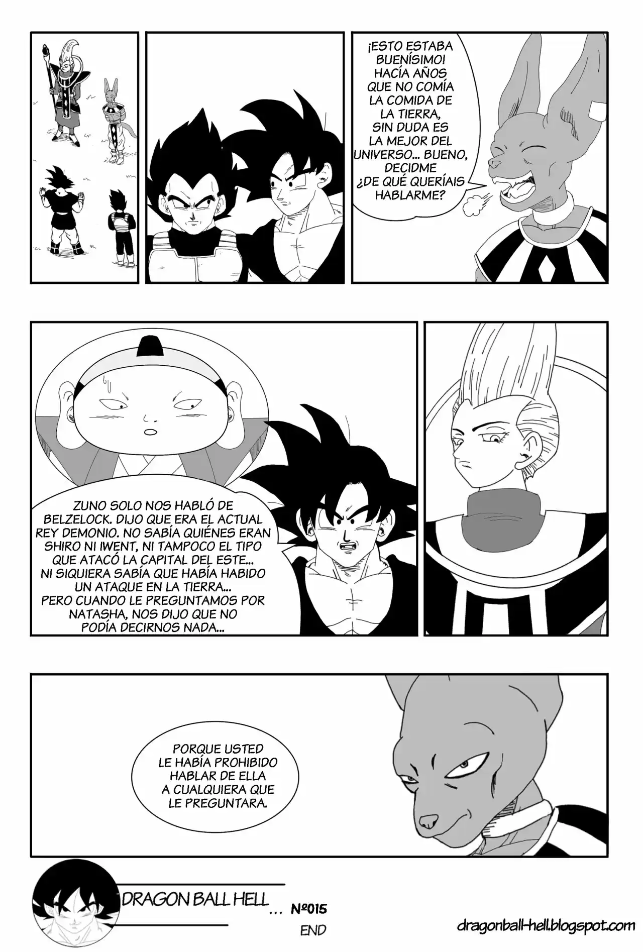 Dragon Ball Hell capítulo 15, página 13