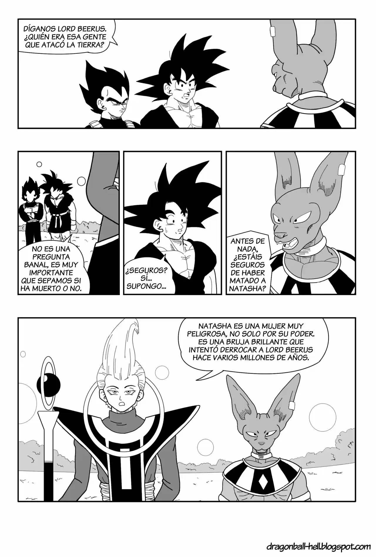Dragon Ball Hell capítulo 16, página 3