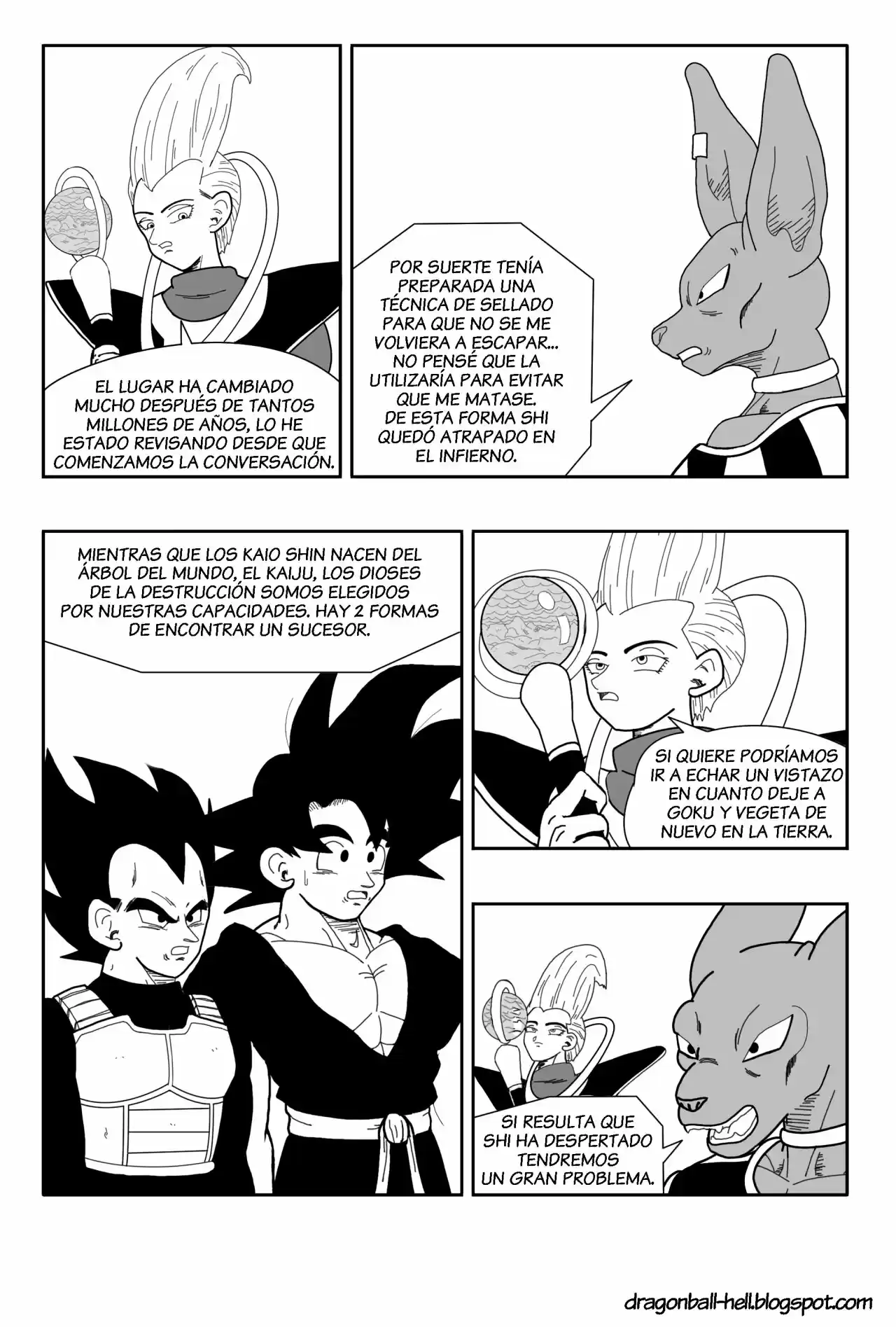 Dragon Ball Hell capítulo 16, página 11