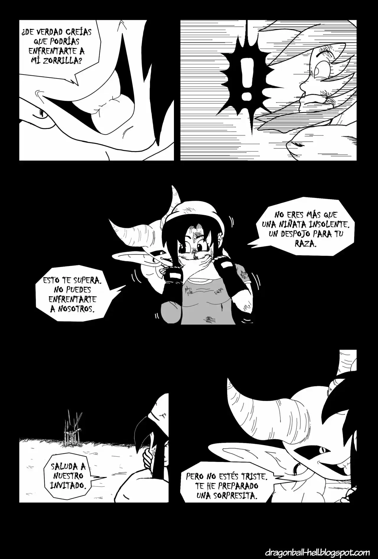 Dragon Ball Hell capítulo 17, página 4