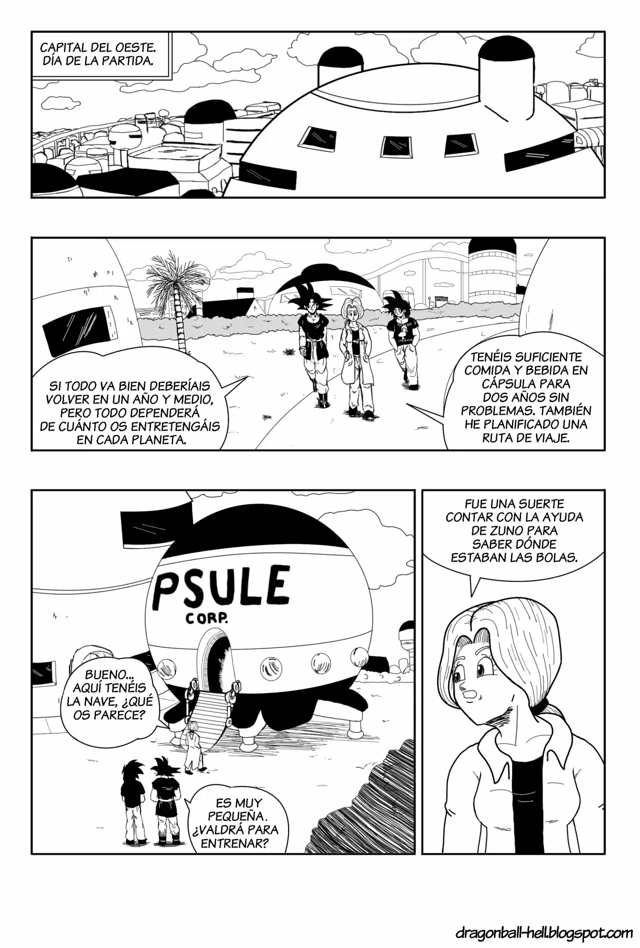 Dragon Ball Hell capítulo 18, página 3