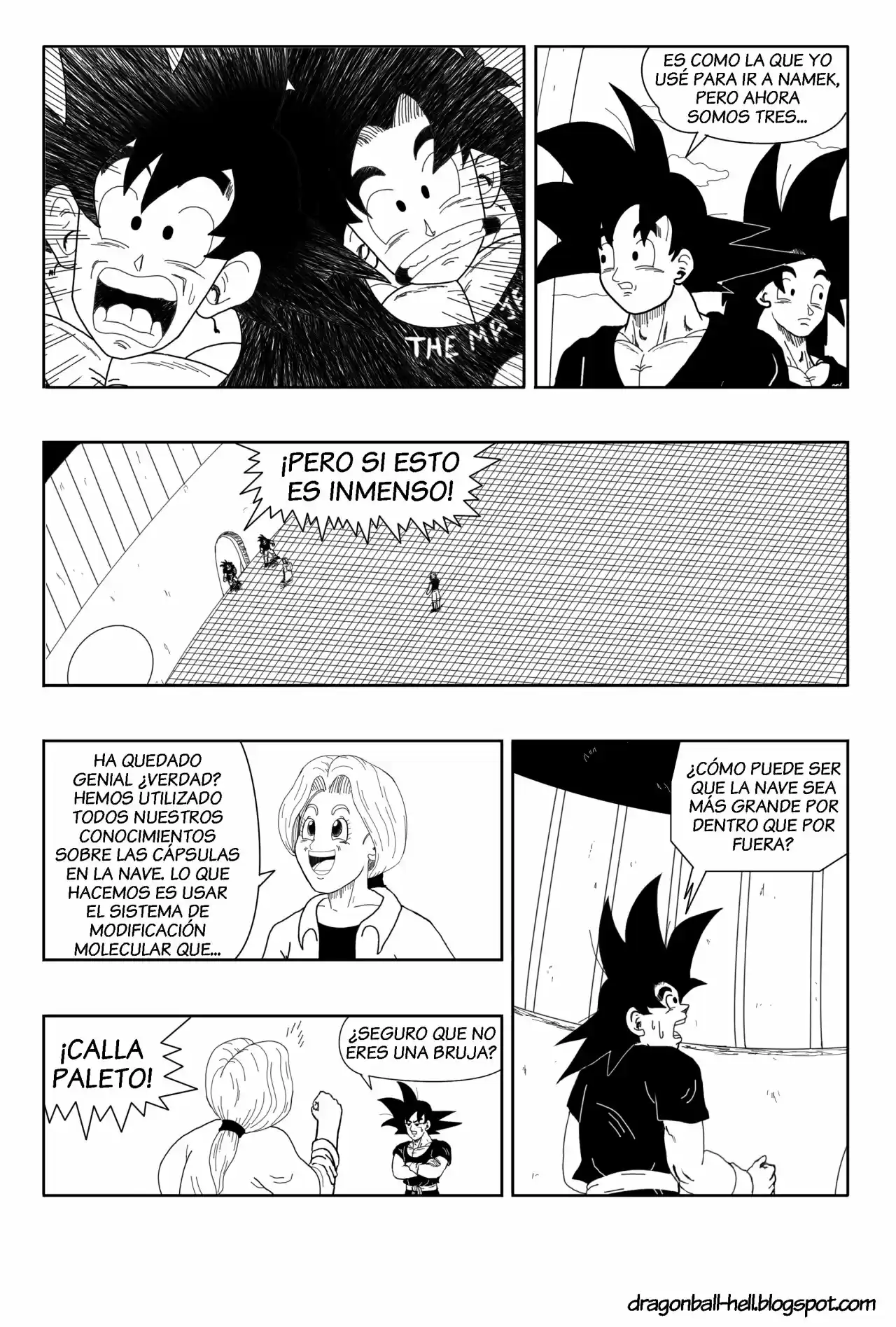 Dragon Ball Hell capítulo 18, página 4