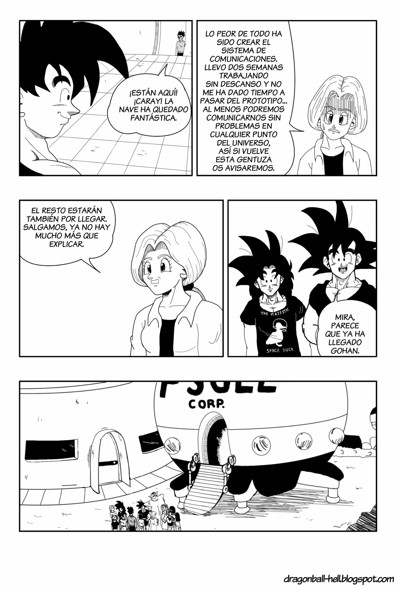Dragon Ball Hell capítulo 18, página 6