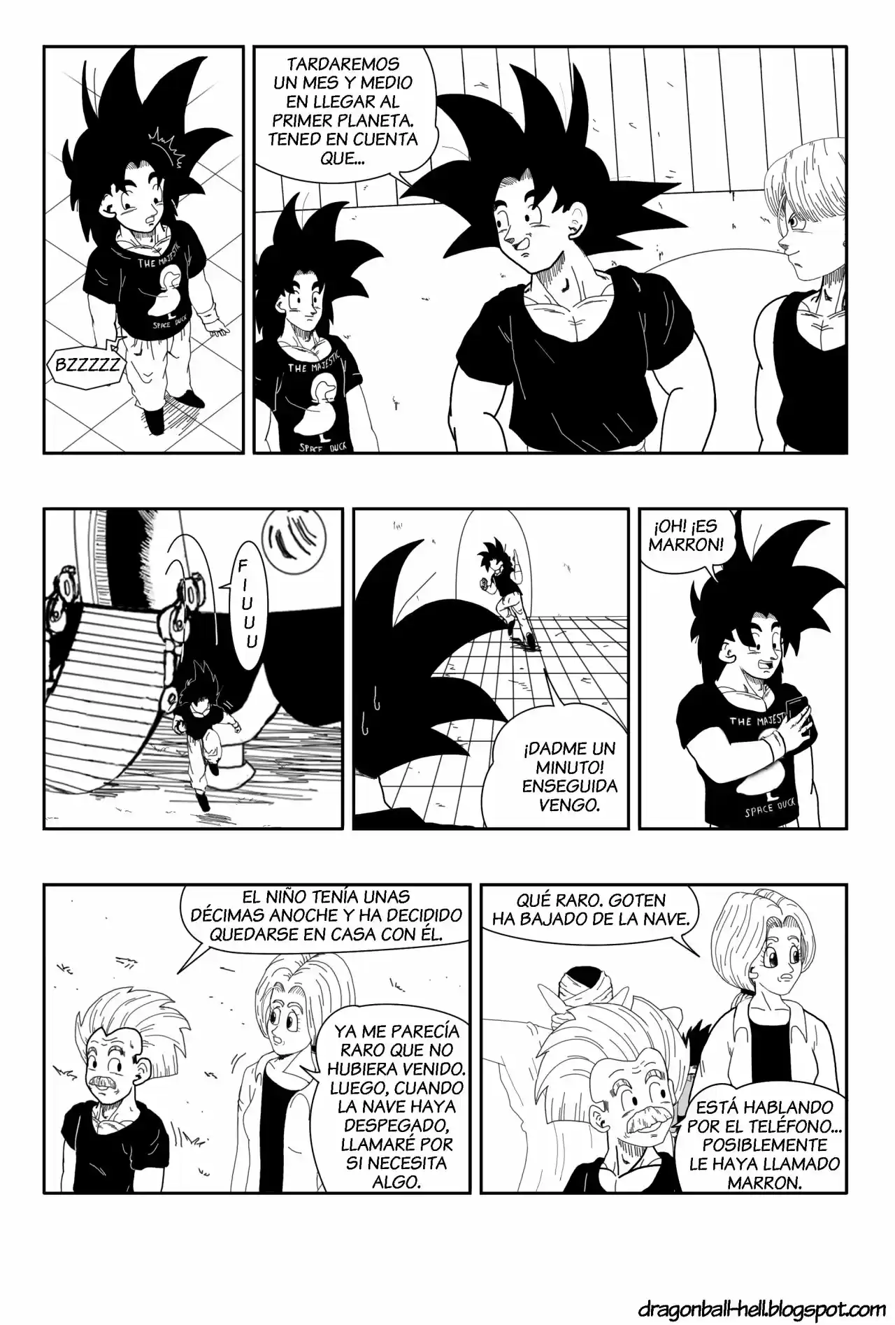 Dragon Ball Hell capítulo 18, página 8