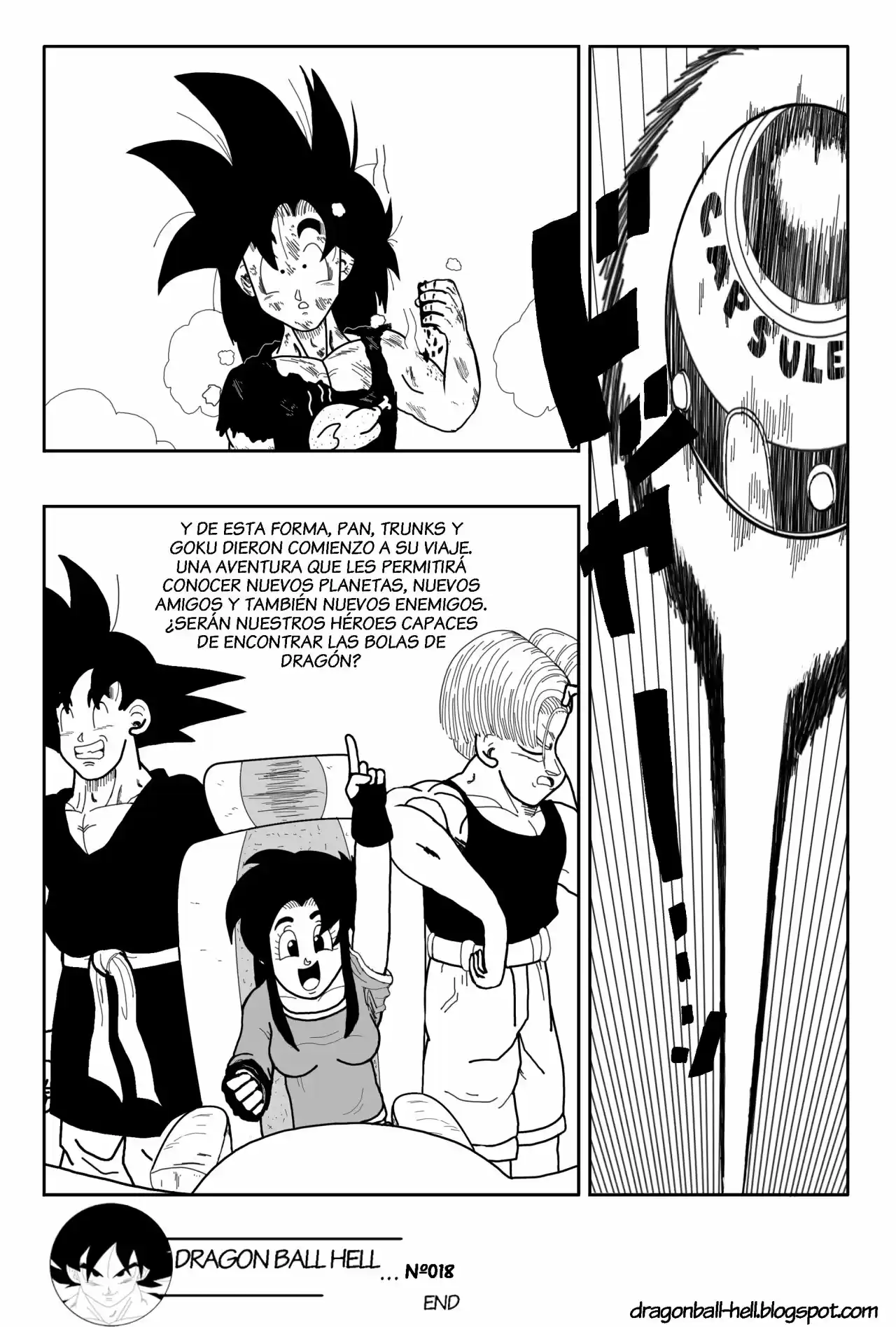 Dragon Ball Hell capítulo 18, página 10
