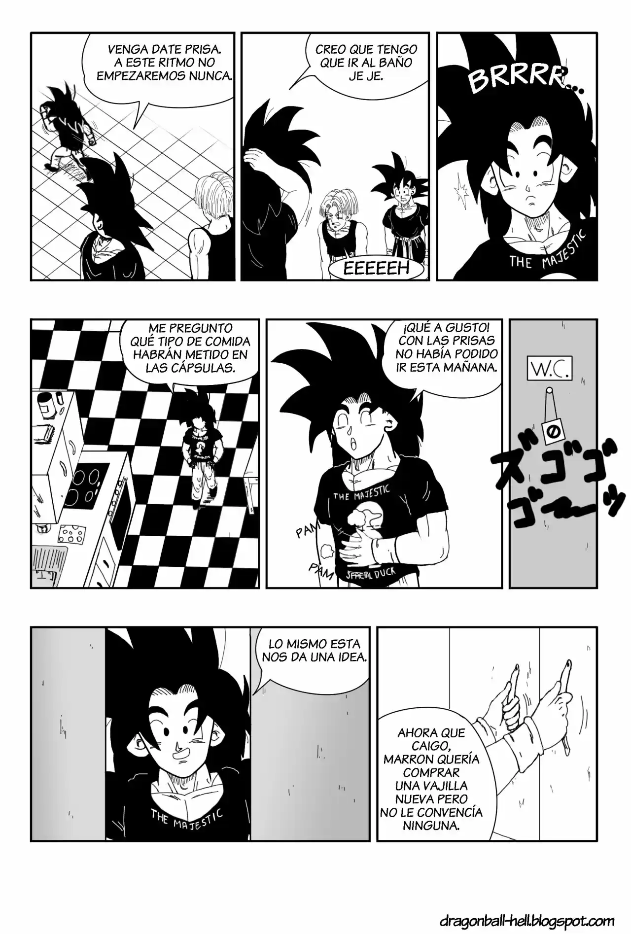 Dragon Ball Hell capítulo 18, página 14