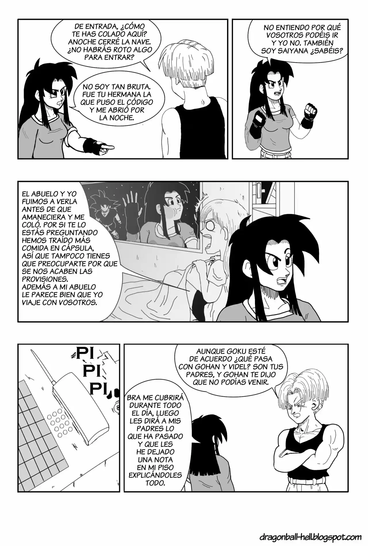 Dragon Ball Hell capítulo 18, página 17
