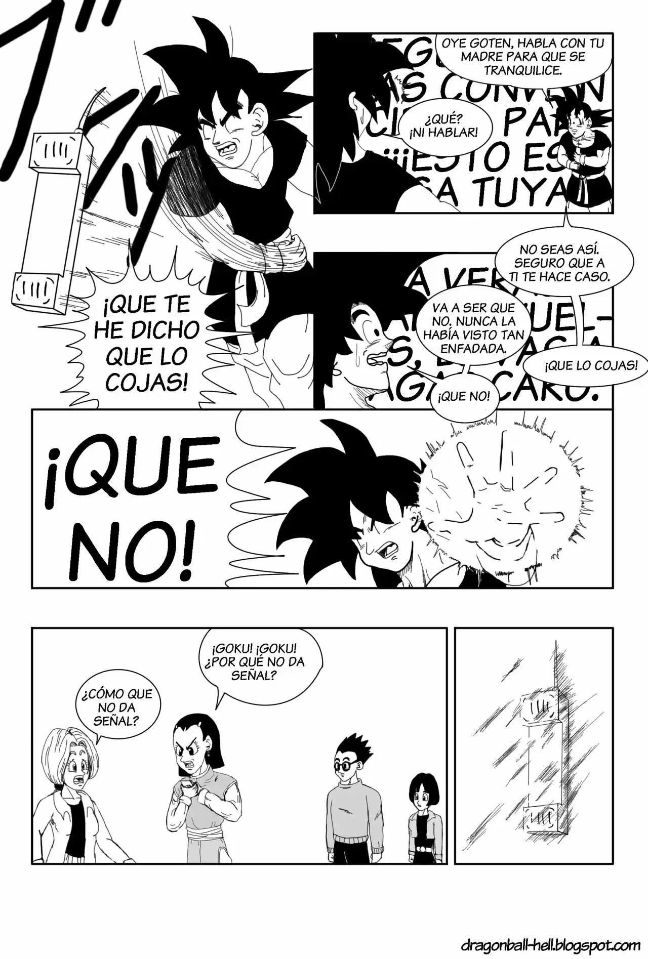 Dragon Ball Hell capítulo 18, página 22