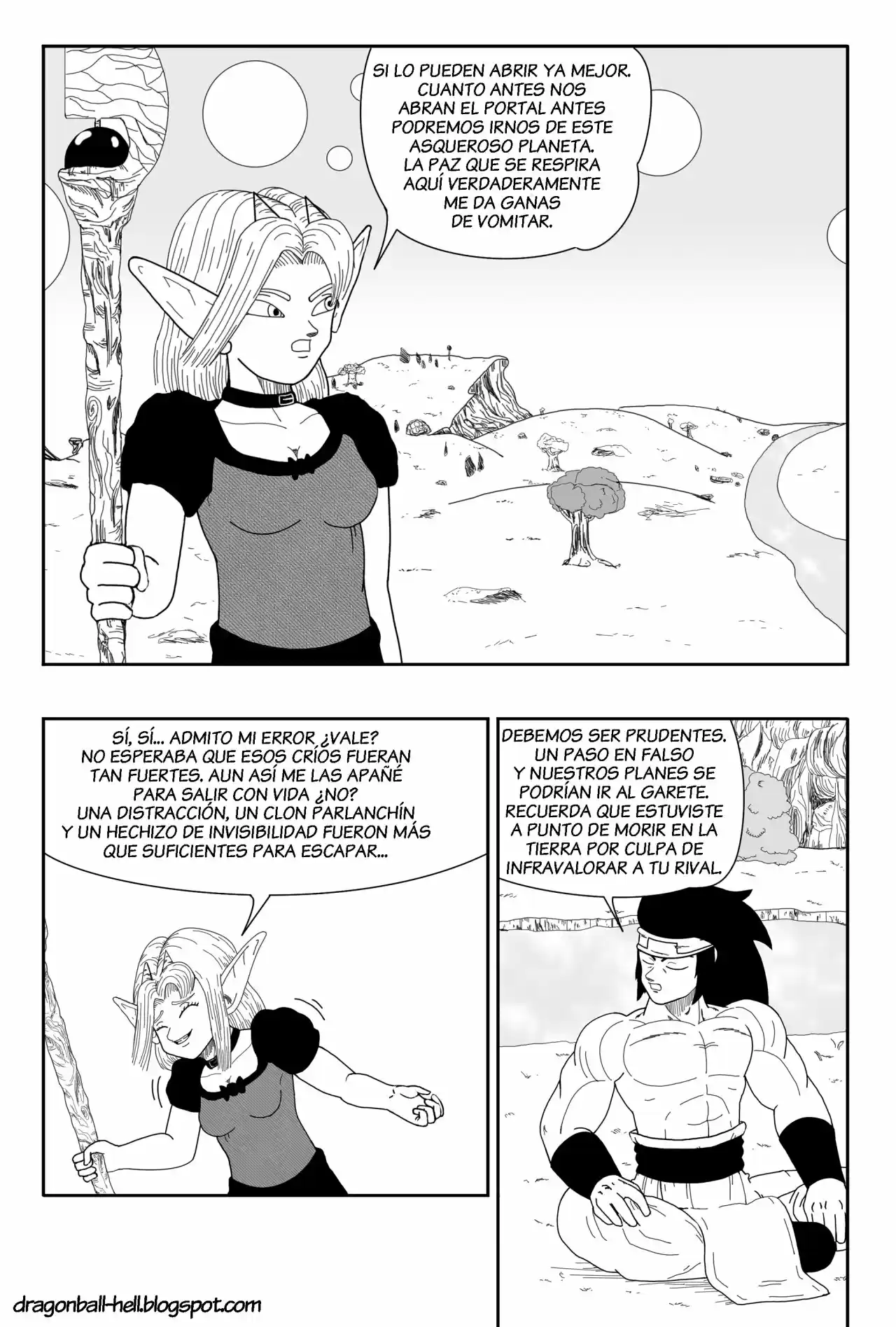 Dragon Ball Hell capítulo 19, página 12