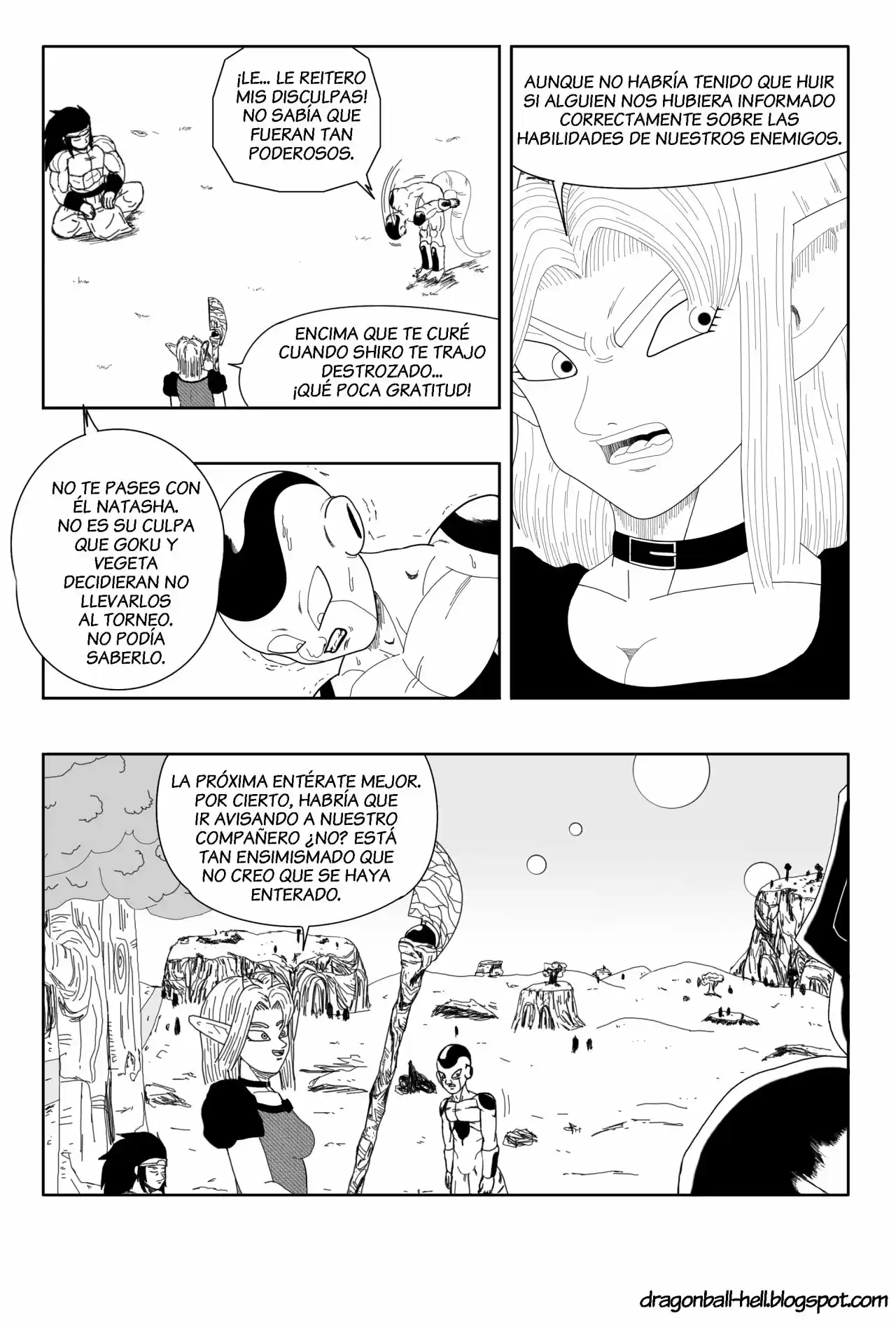 Dragon Ball Hell capítulo 19, página 13