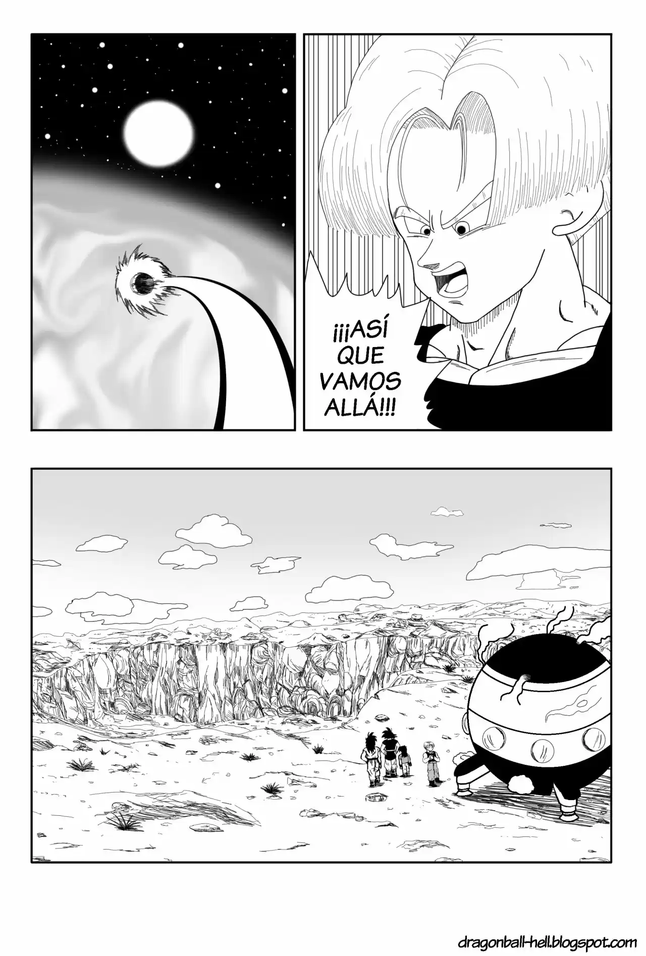 Dragon Ball Hell capítulo 21, página 4