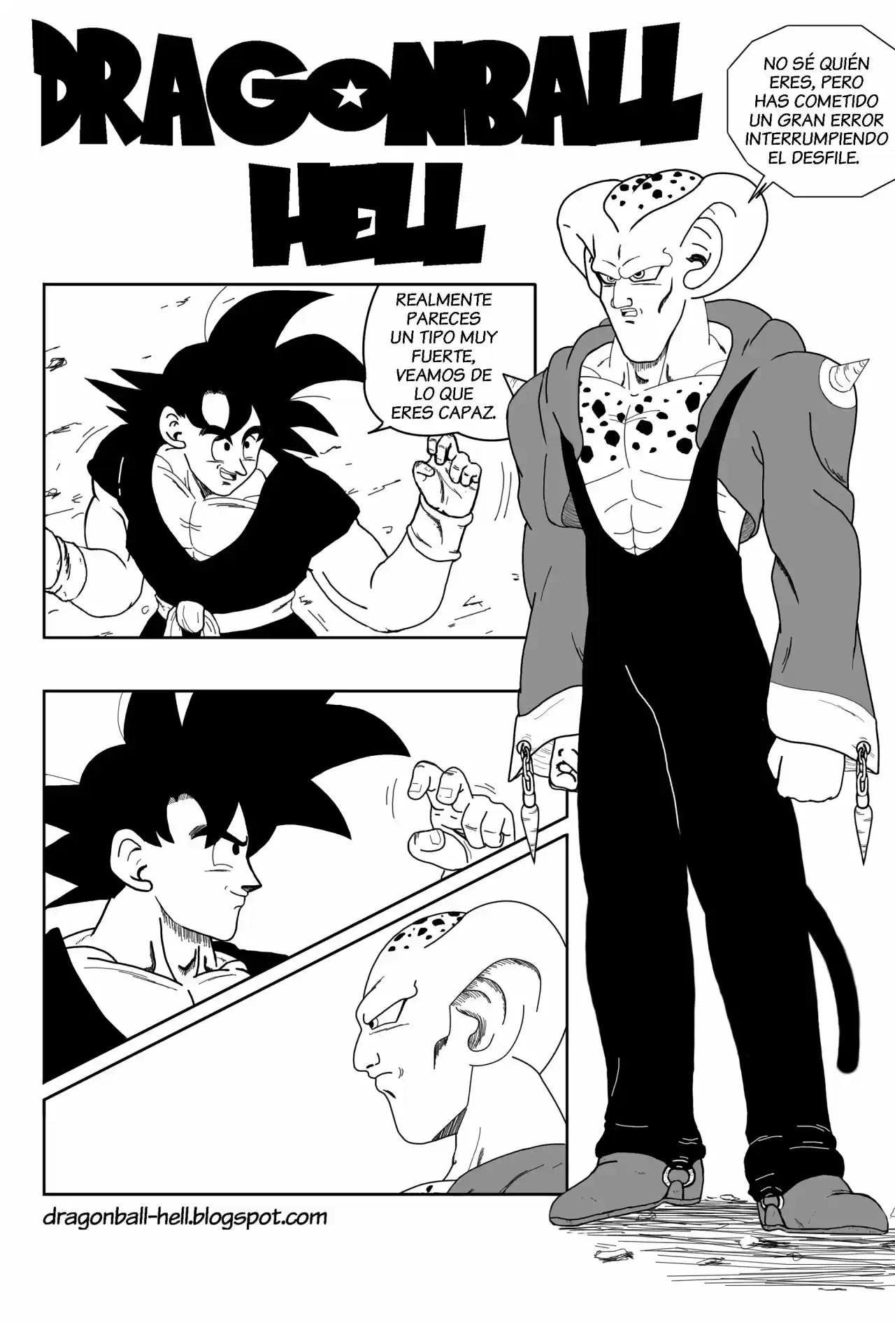 Dragon Ball Hell capítulo 22, página 1