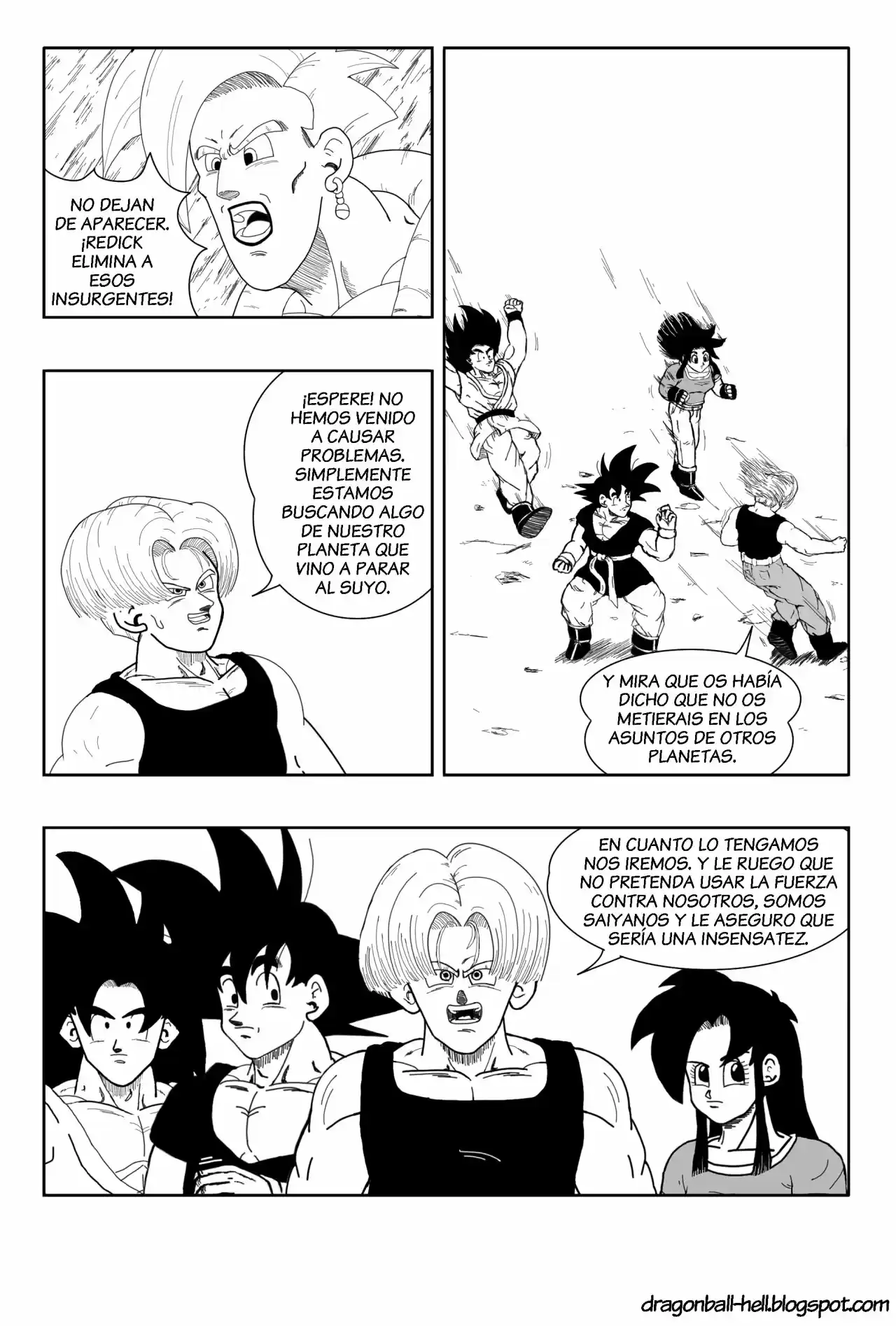 Dragon Ball Hell capítulo 22, página 2