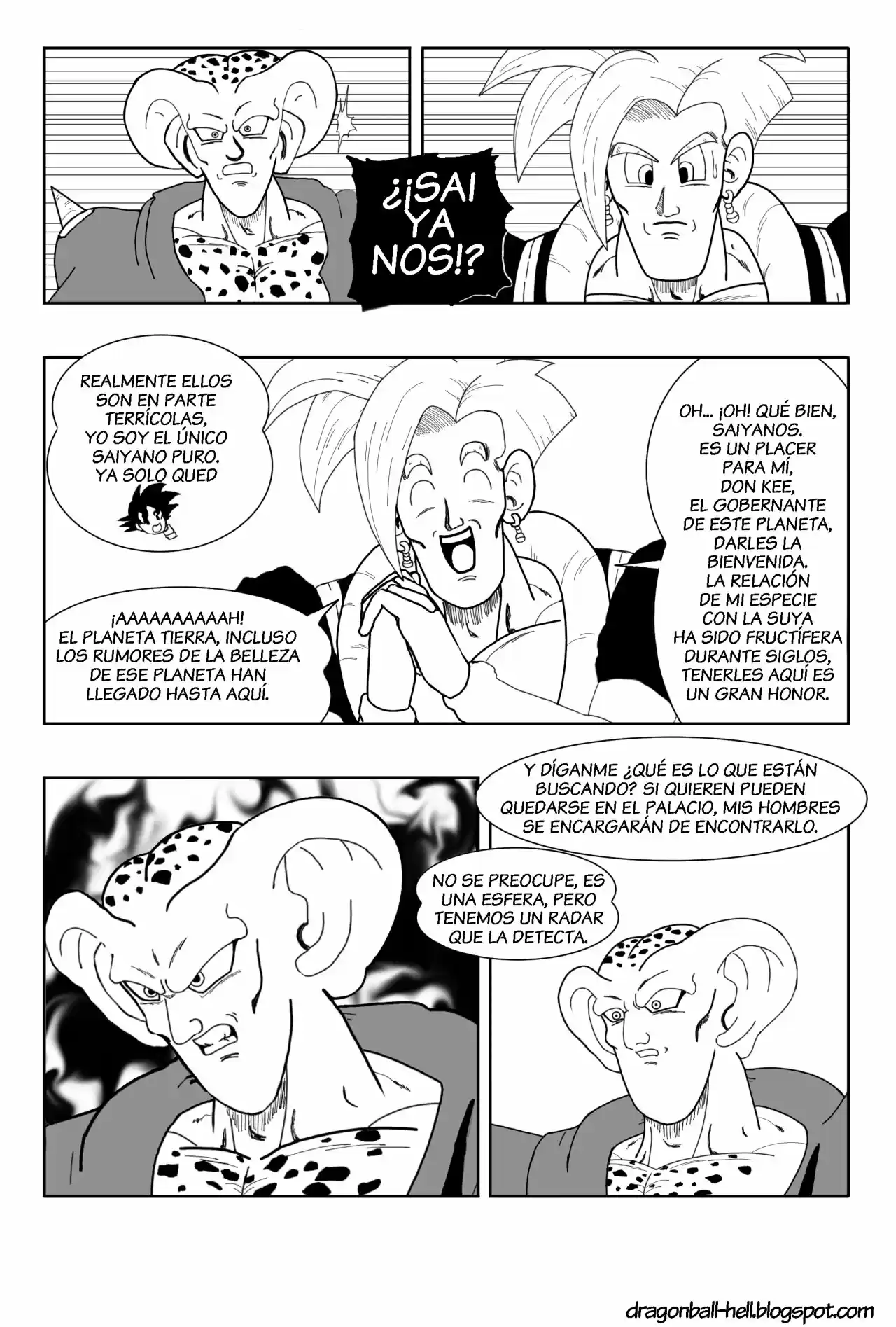 Dragon Ball Hell capítulo 22, página 3